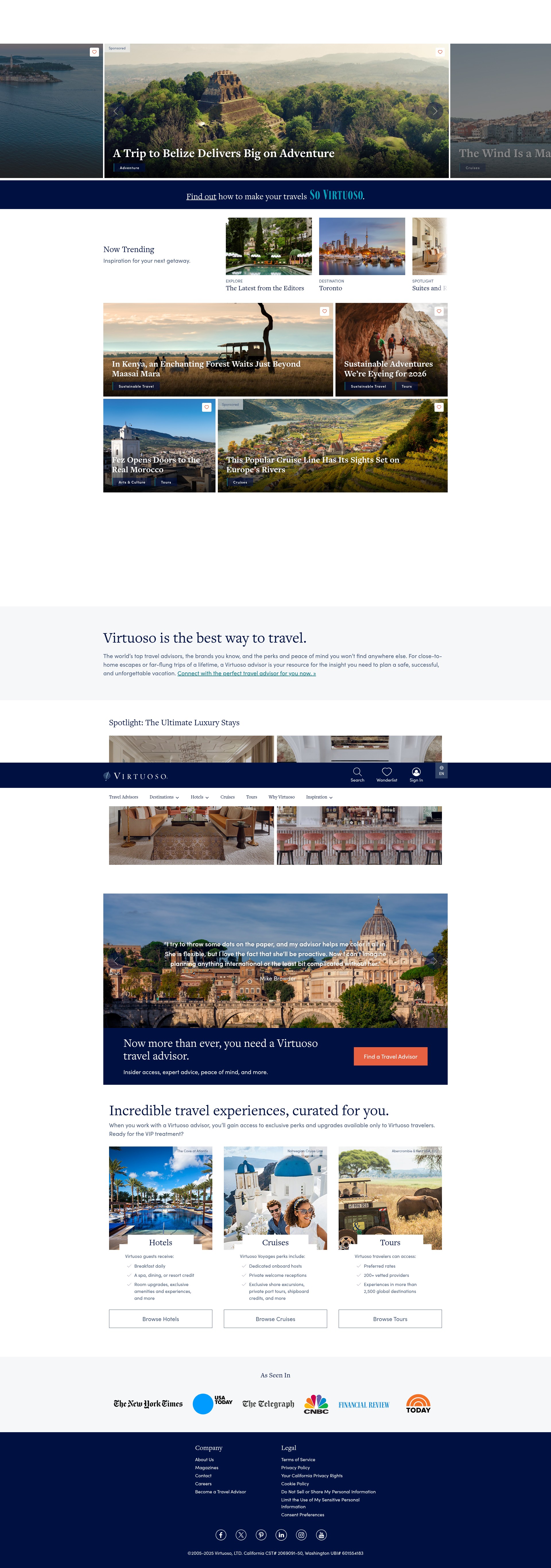 Screenshot of virtuoso.com