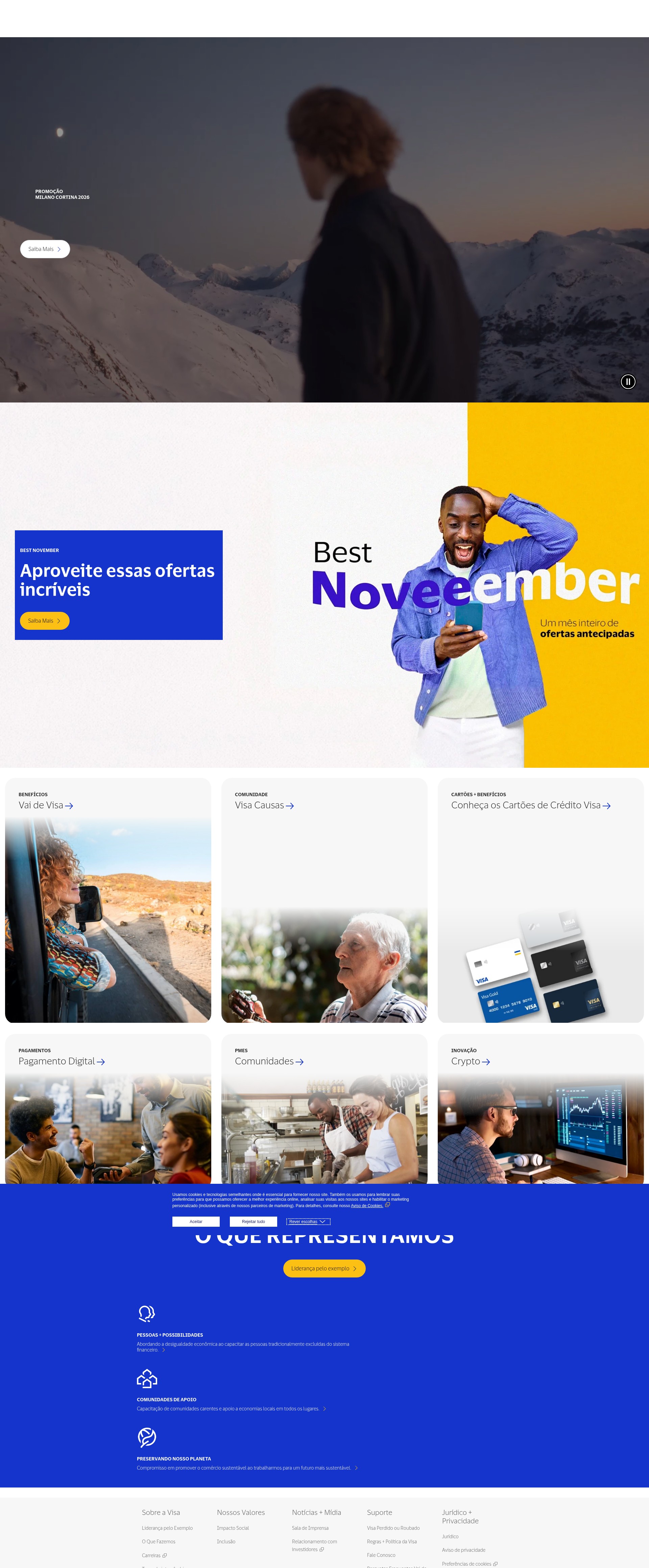 Screenshot of visa.com.br