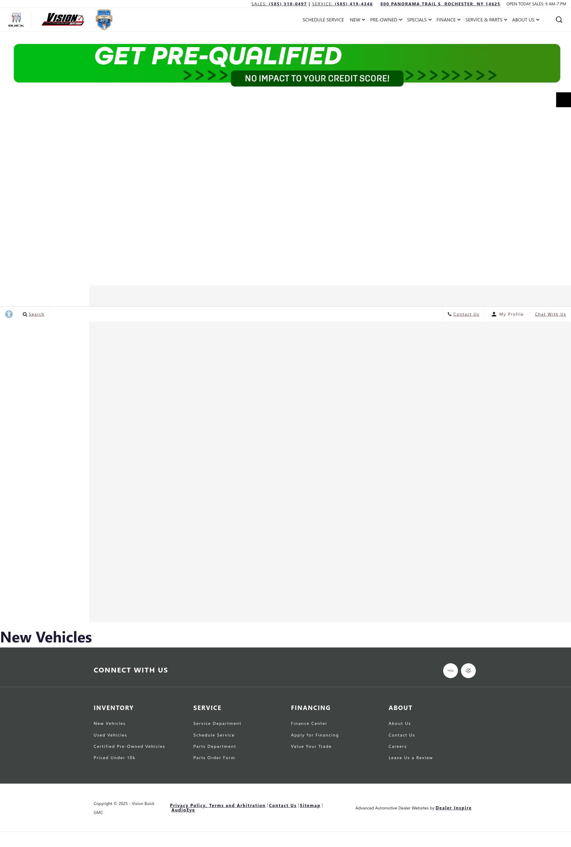 Screenshot of visionbuickgmc.com