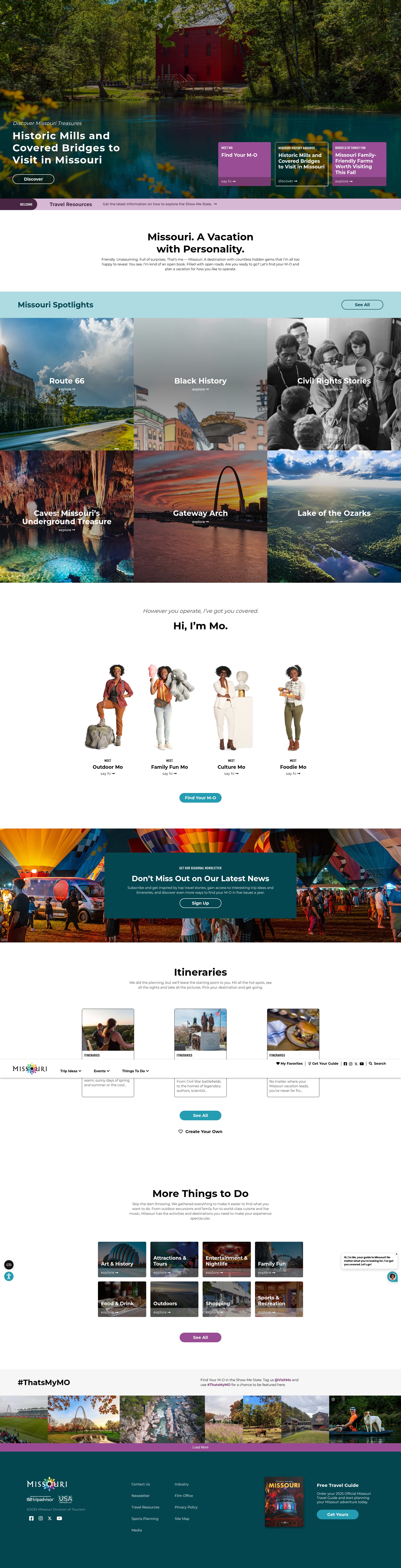 Screenshot of visitmo.com