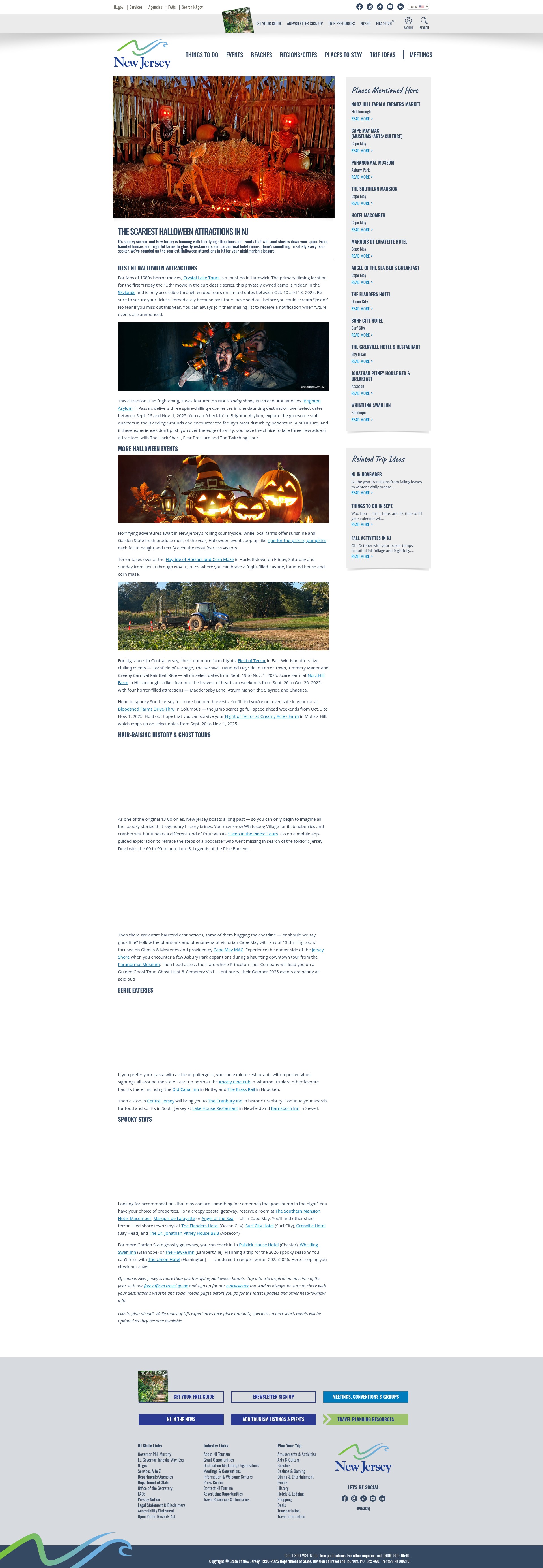 Screenshot of visitnj.org