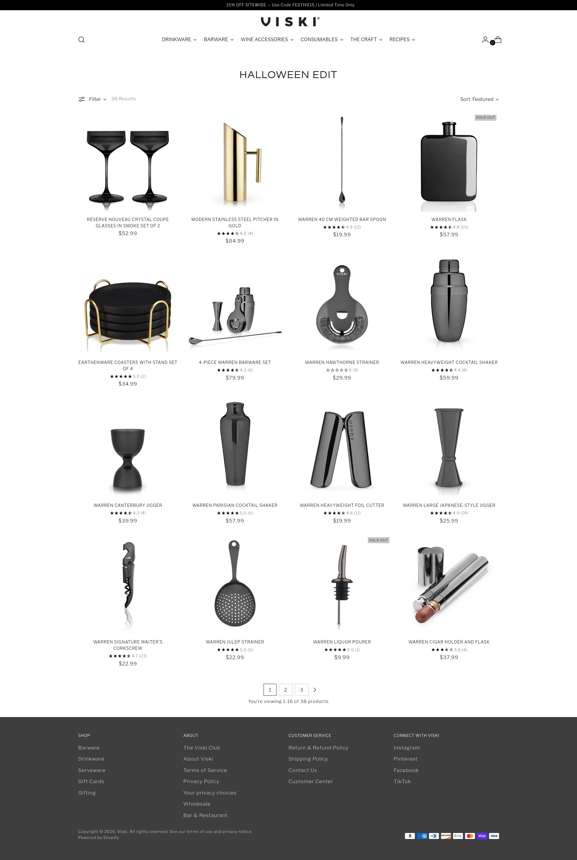 Screenshot of viski.com
