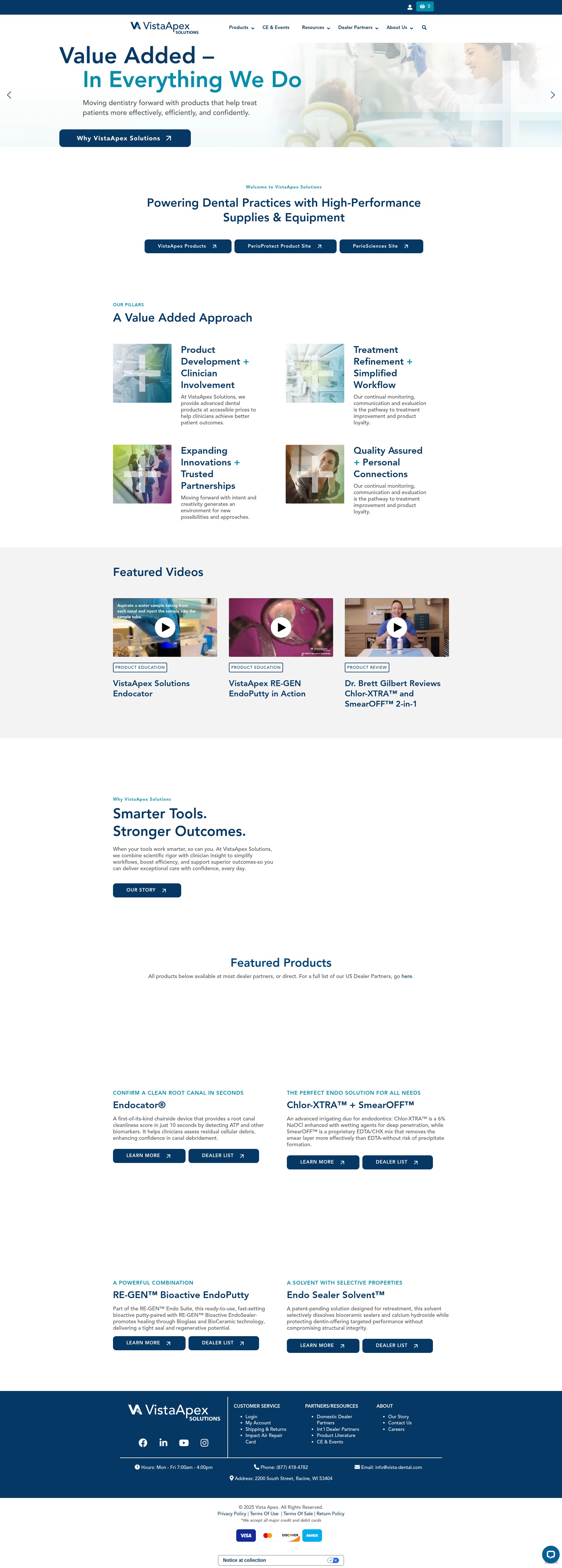 Screenshot of vistaapex.com