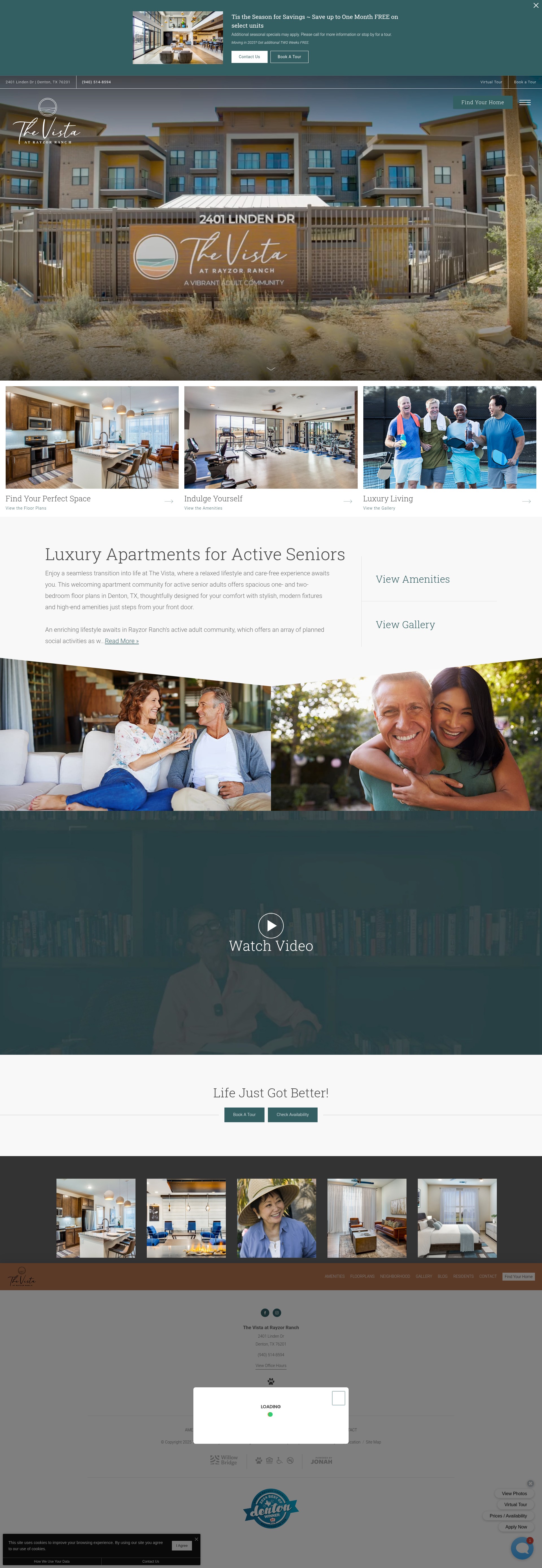 Screenshot of vistaatrayzorranch.com