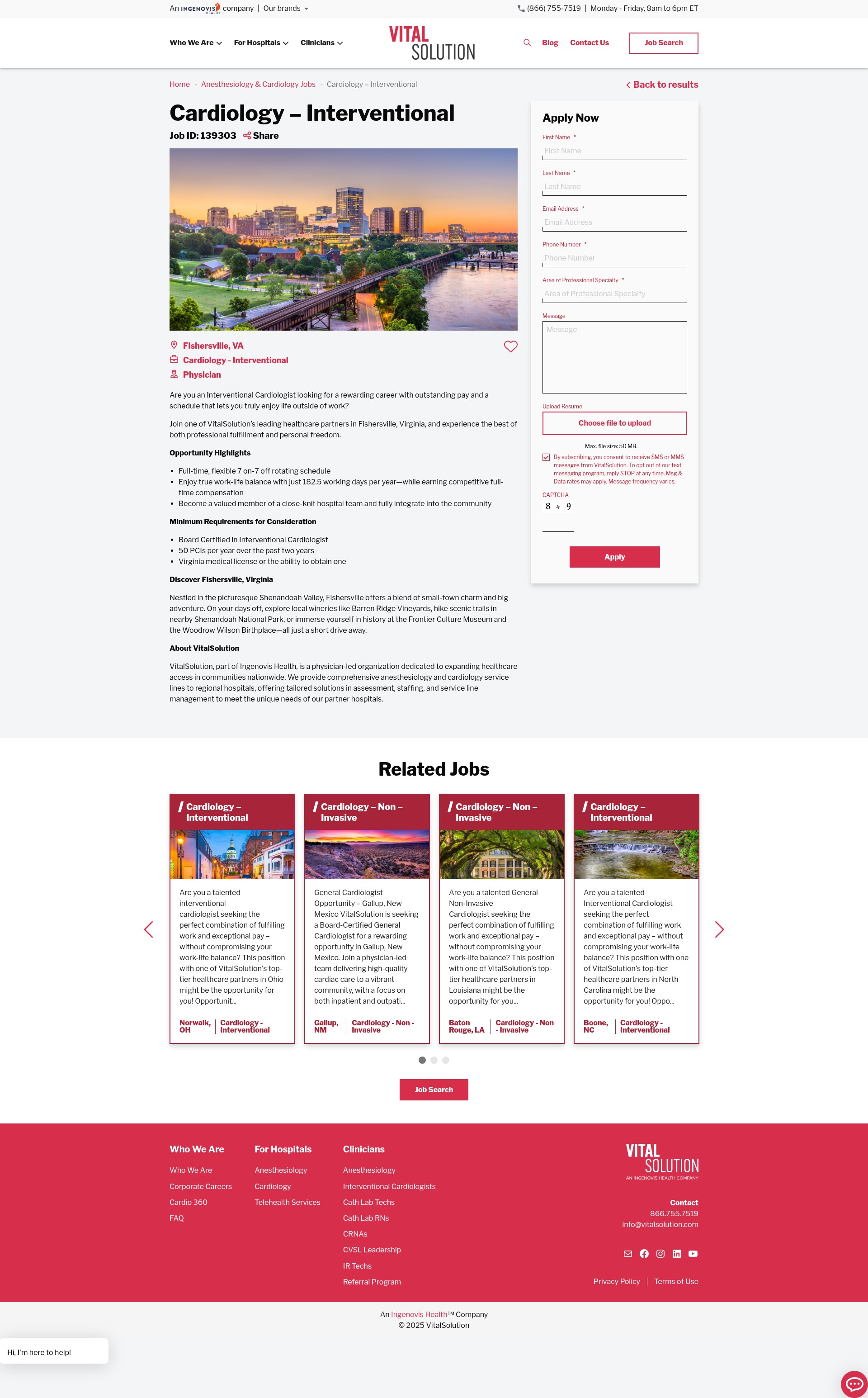Screenshot of vitalsolution.com