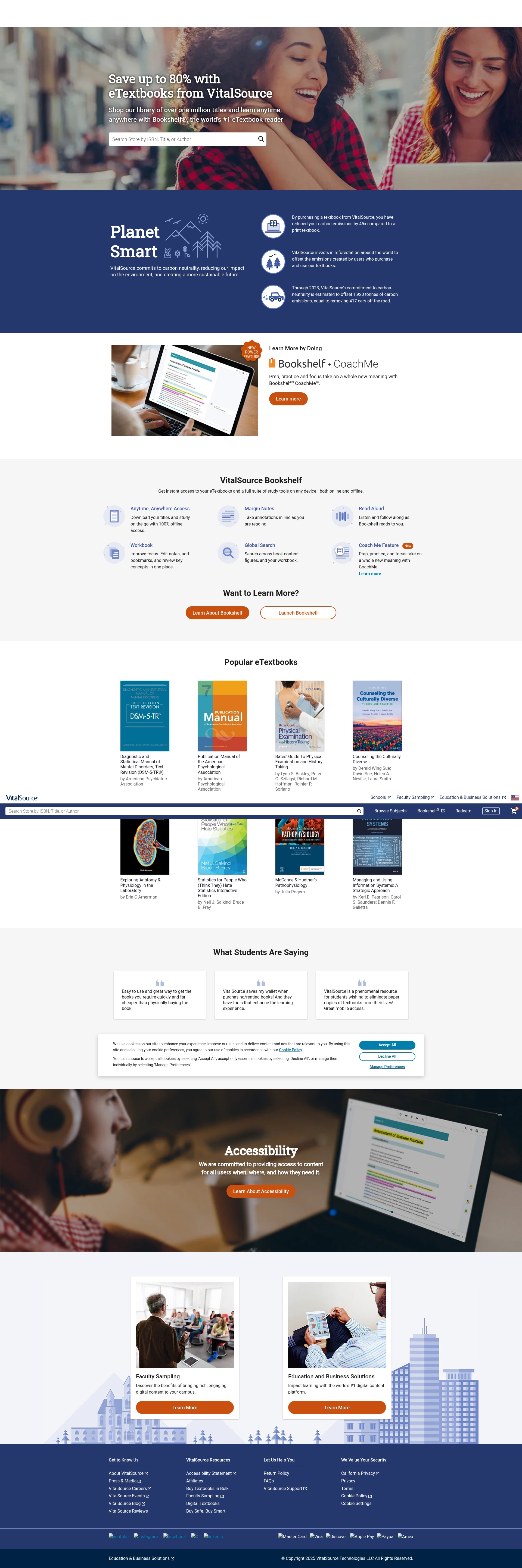 Screenshot of vitalsource.com