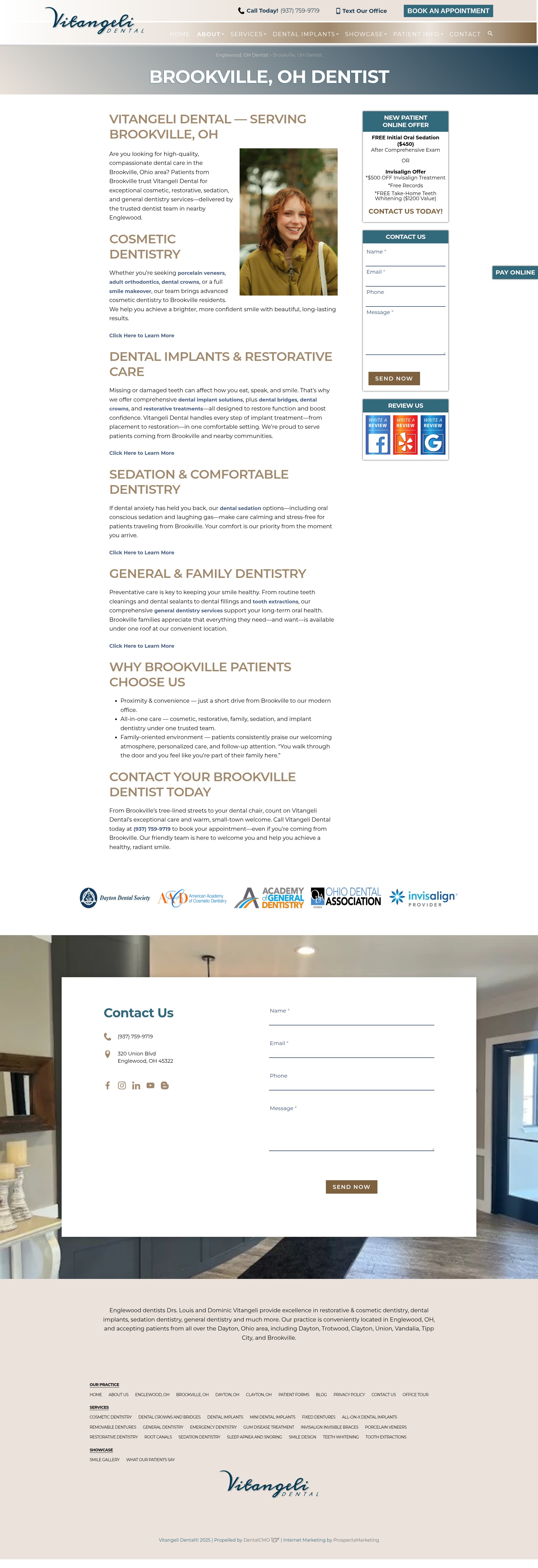 Screenshot of vitangelismiles4you.com