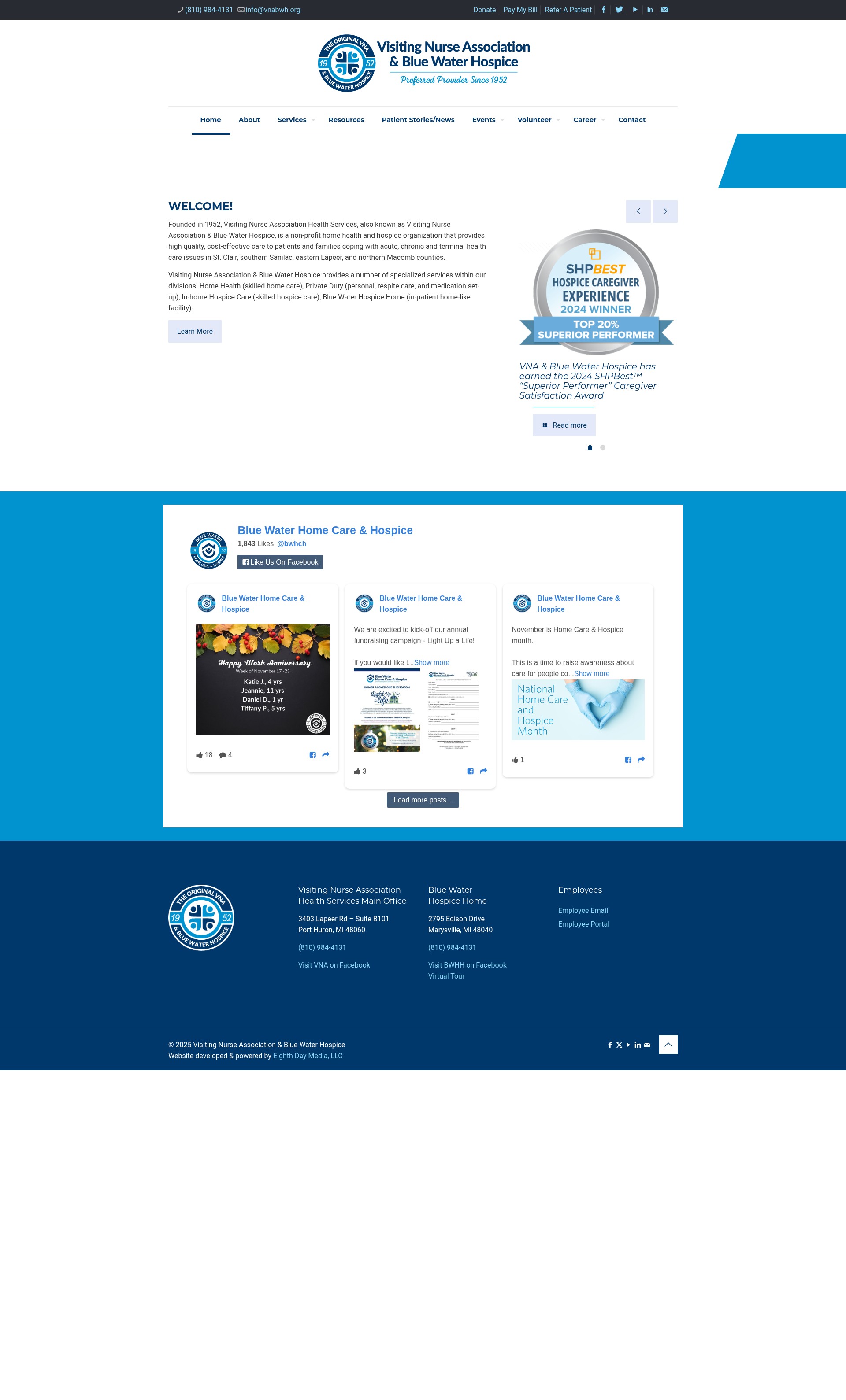 Screenshot of vnabwh.org
