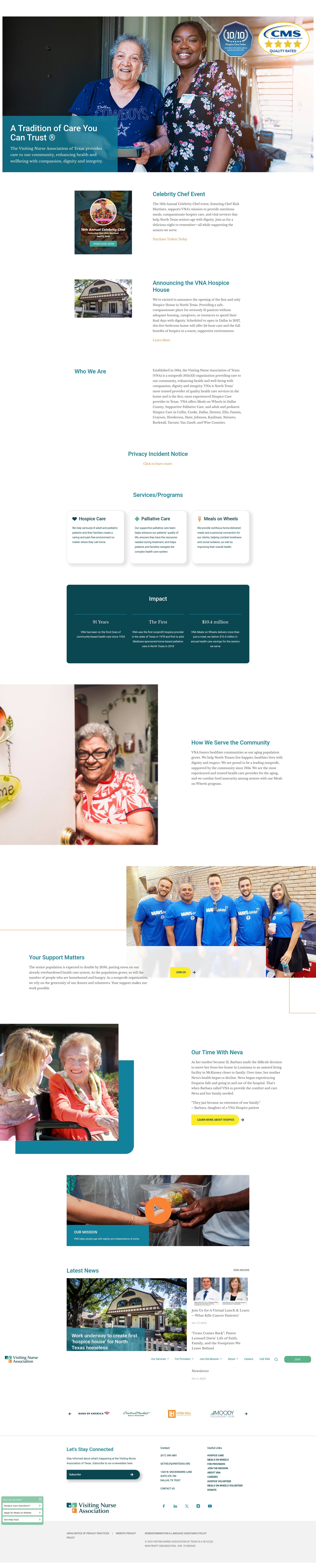 Screenshot of vnatexas.org