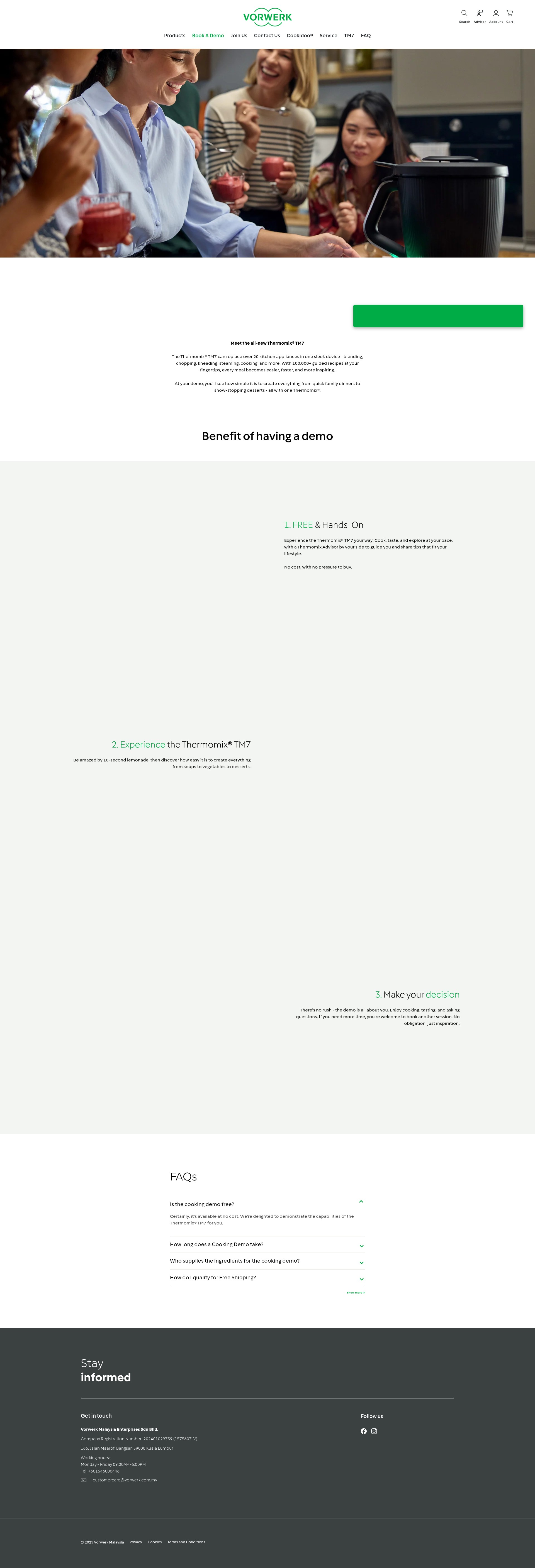 Screenshot of vorwerk.com.my