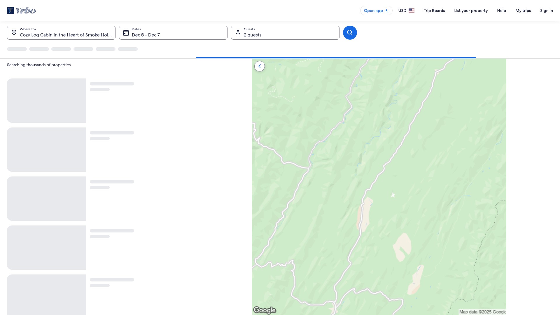 Screenshot of vrbo.com