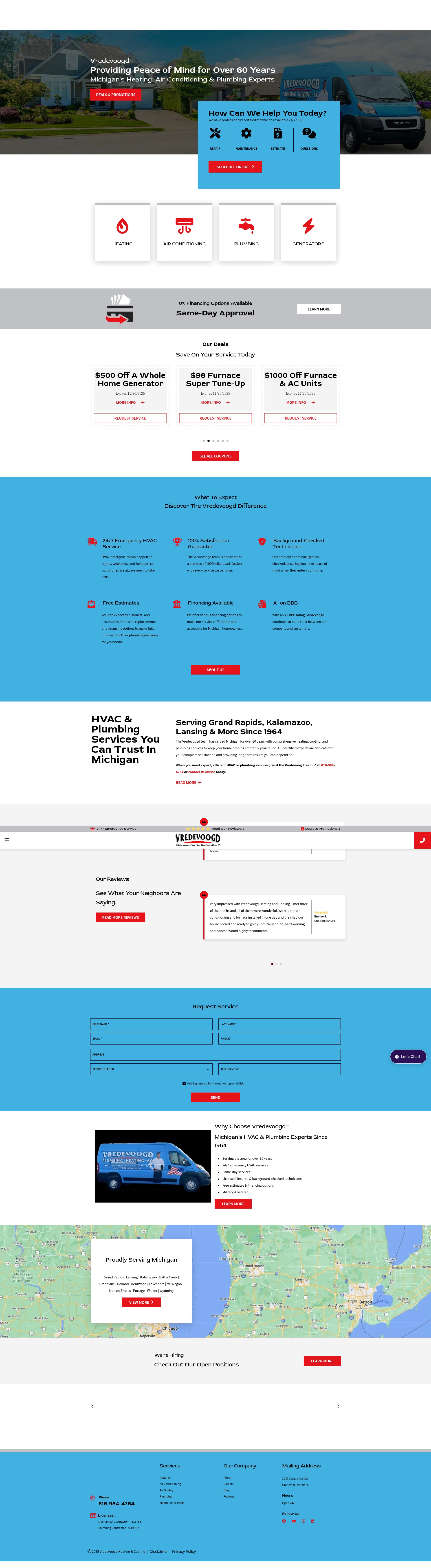 Screenshot of vredevoogd.com