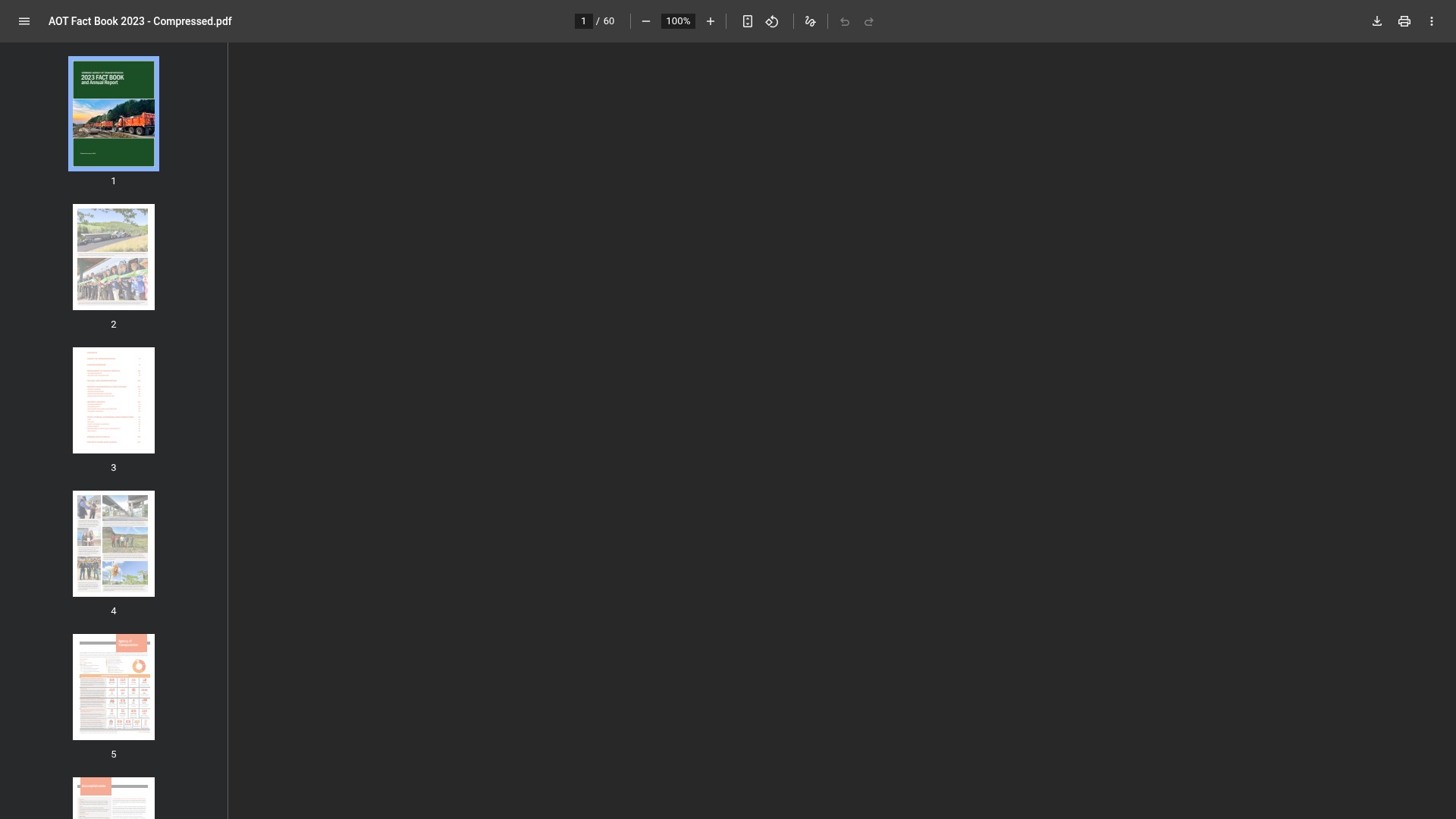 Screenshot of vtrans.vermont.gov