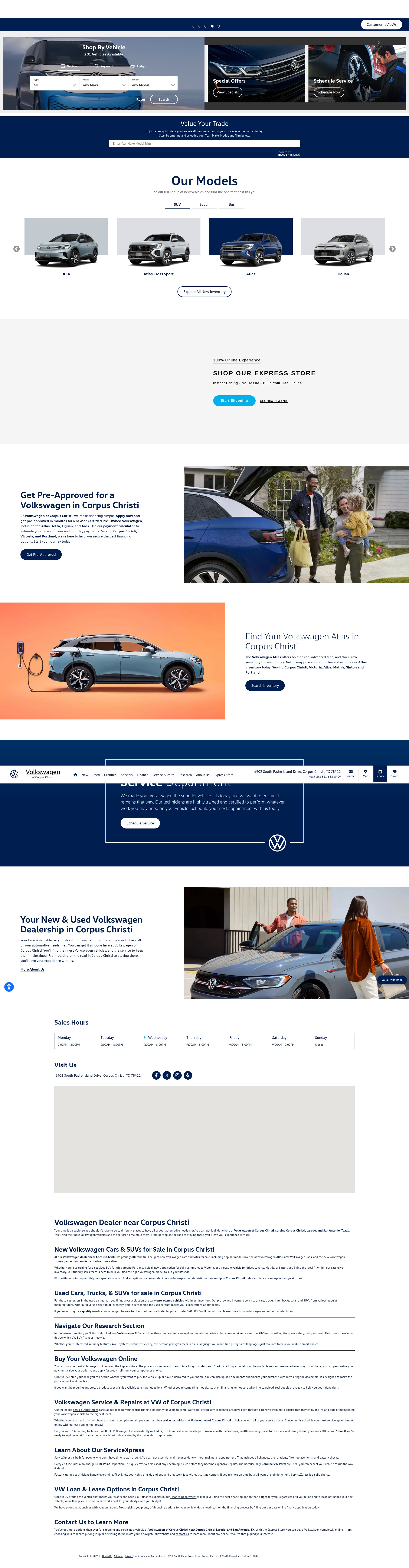 Screenshot of vwofcc.com