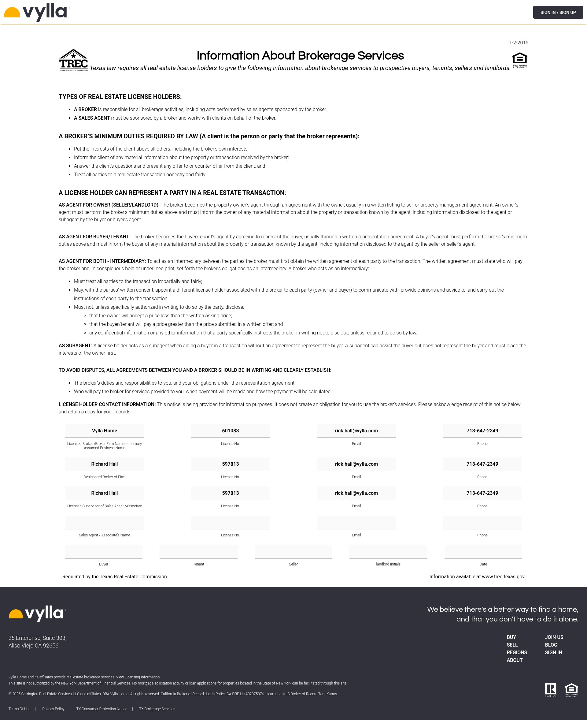 Screenshot of vyllahome.com