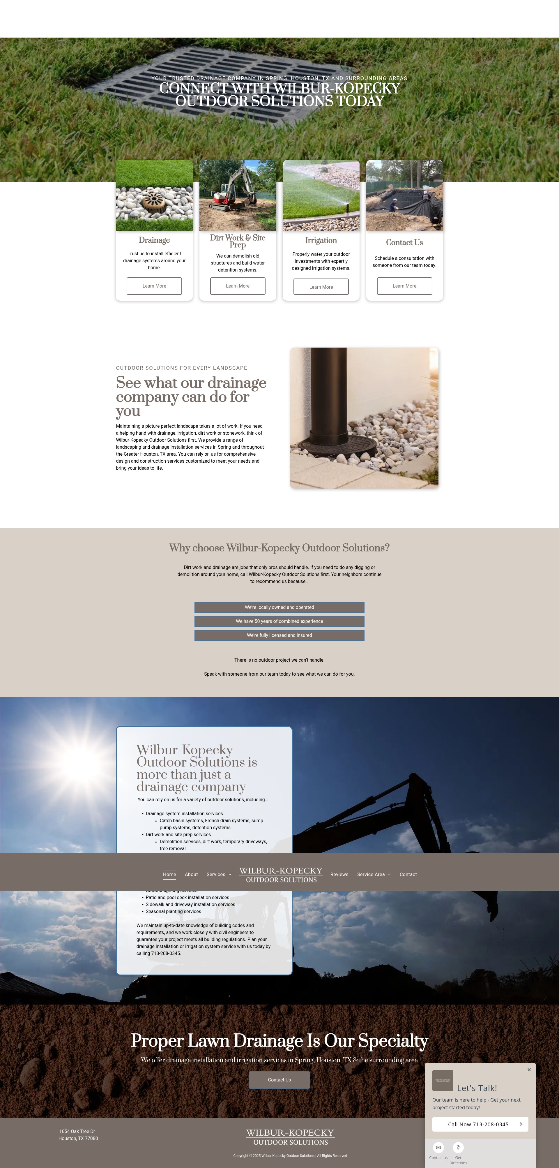 Screenshot of w-kcontractors.com