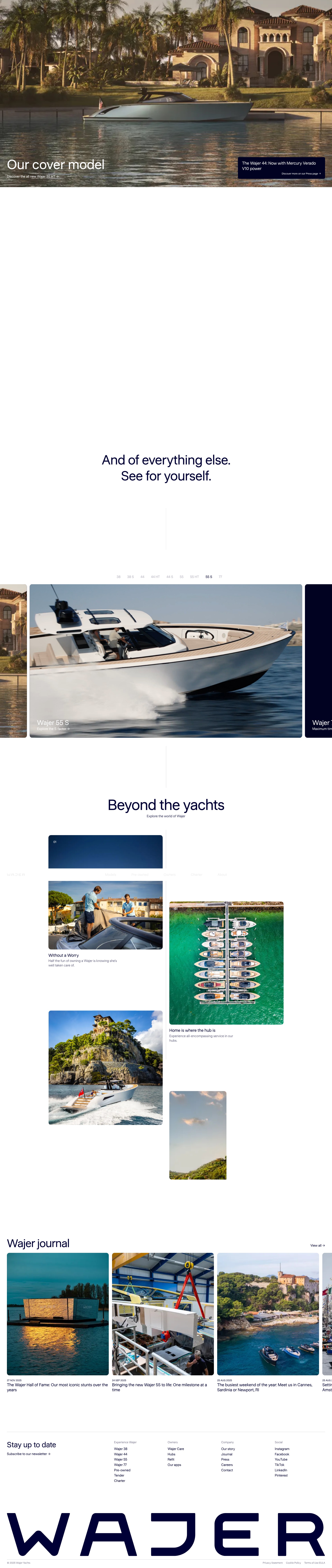 Screenshot of wajer.com