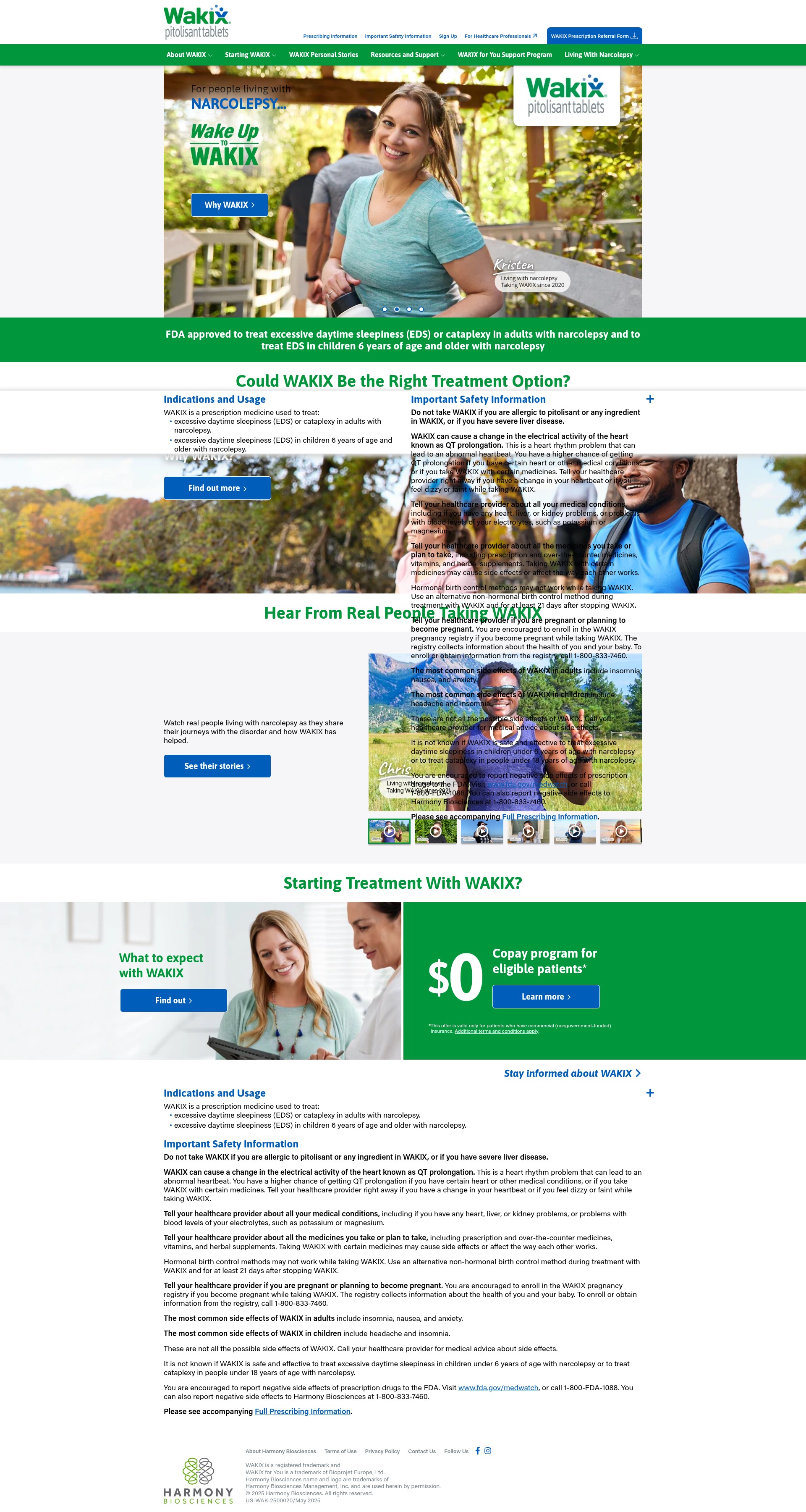 Screenshot of wakix.com