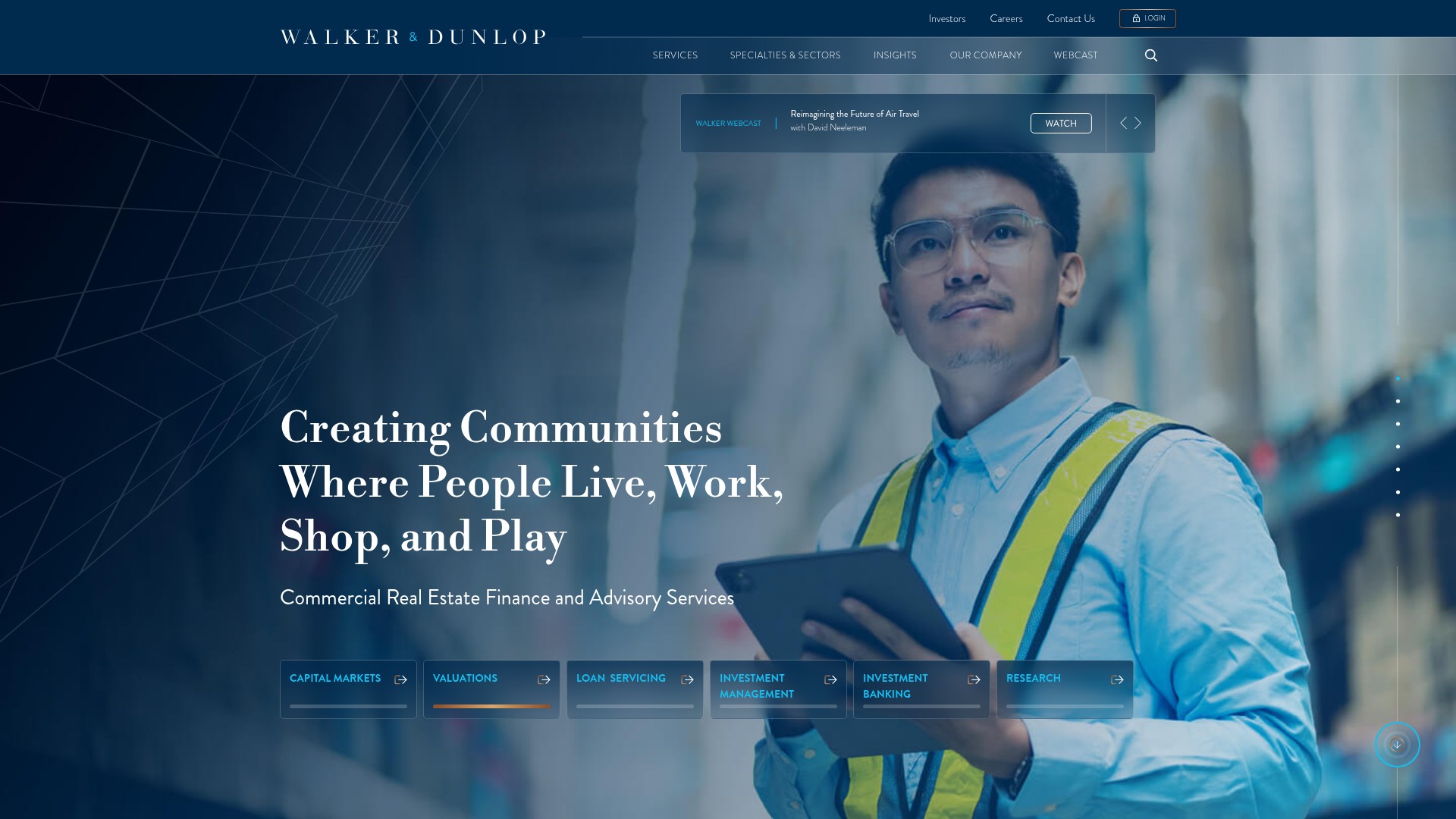 Screenshot of walkerdunlop.com