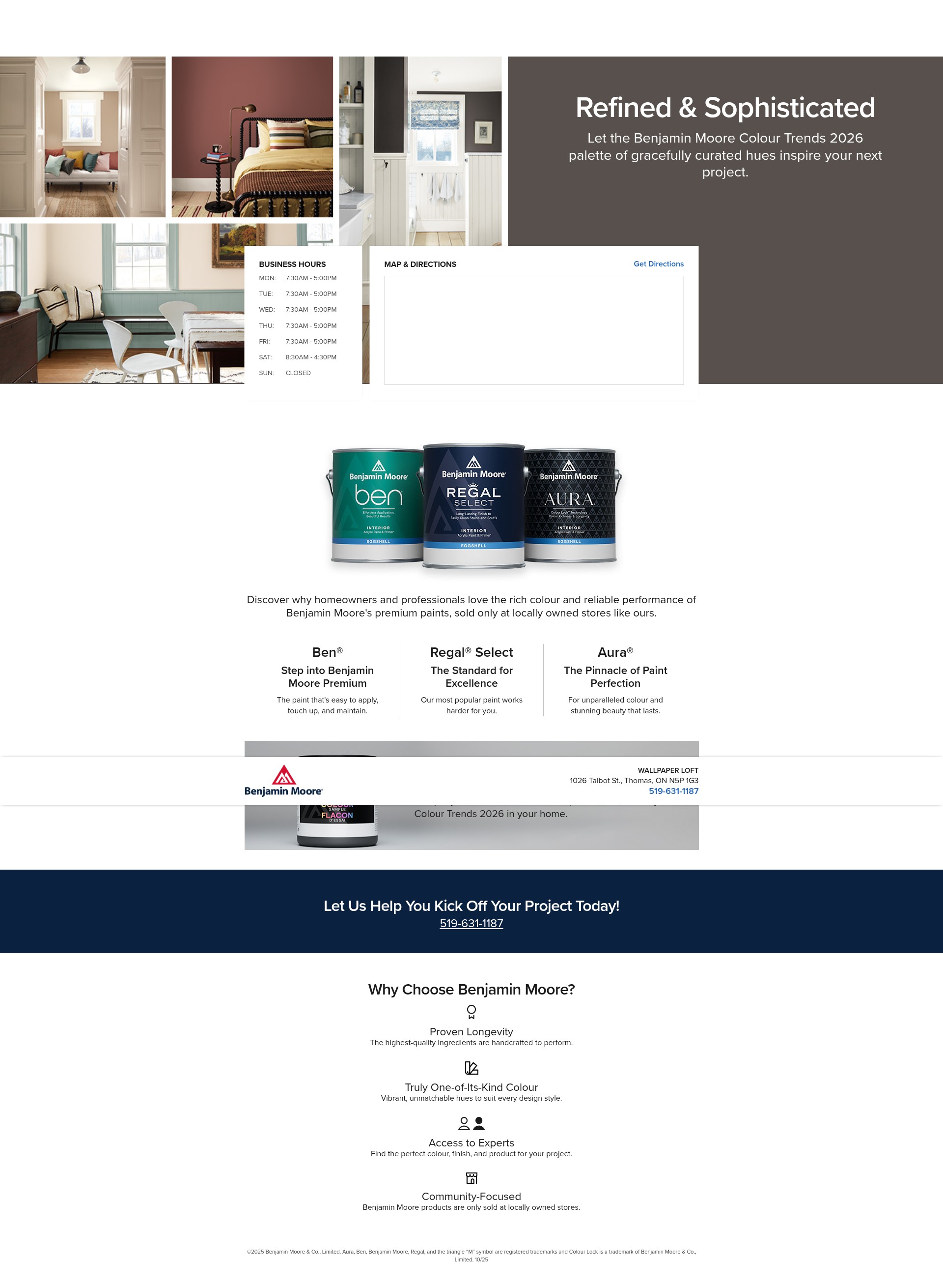 Screenshot of wallpaper-loft--10007541.cae.benjaminmoorelocal.com