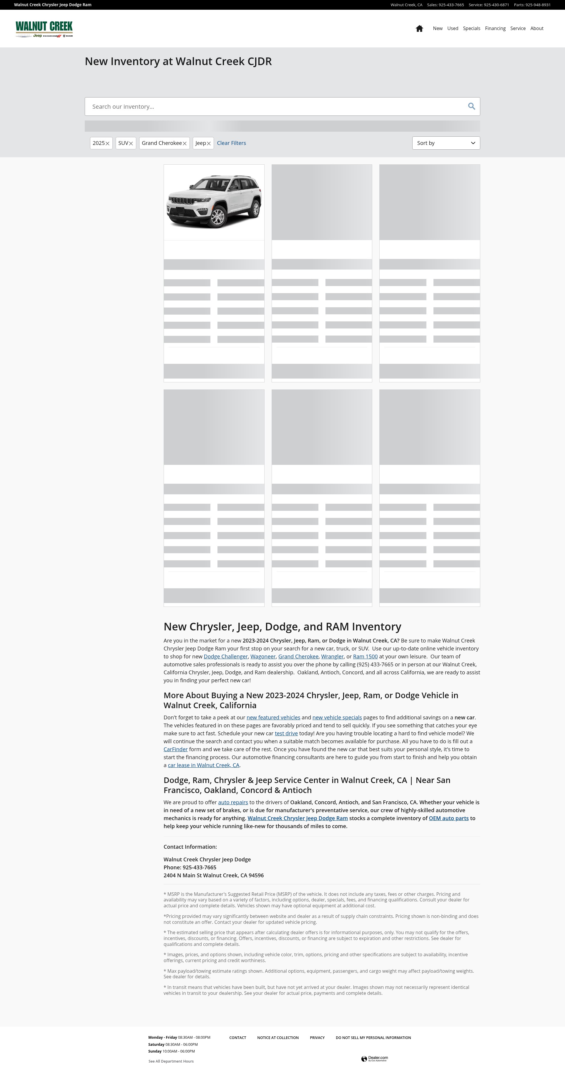 Screenshot of walnutcreekcjdr.com