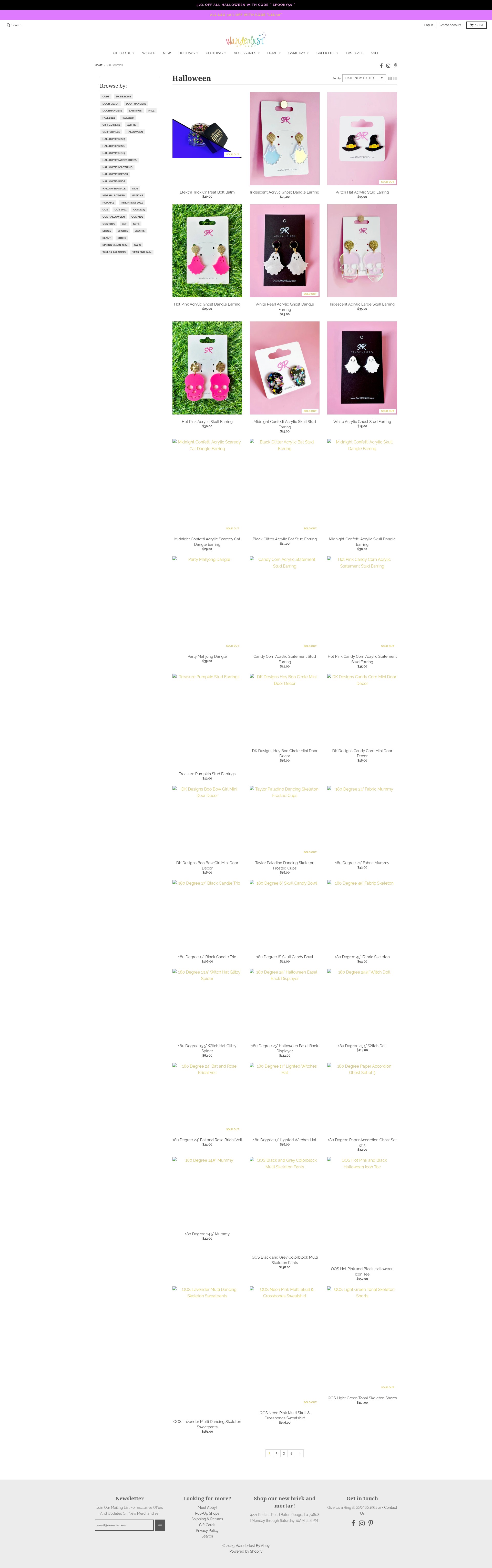 Screenshot of wanderlustbyabby.com