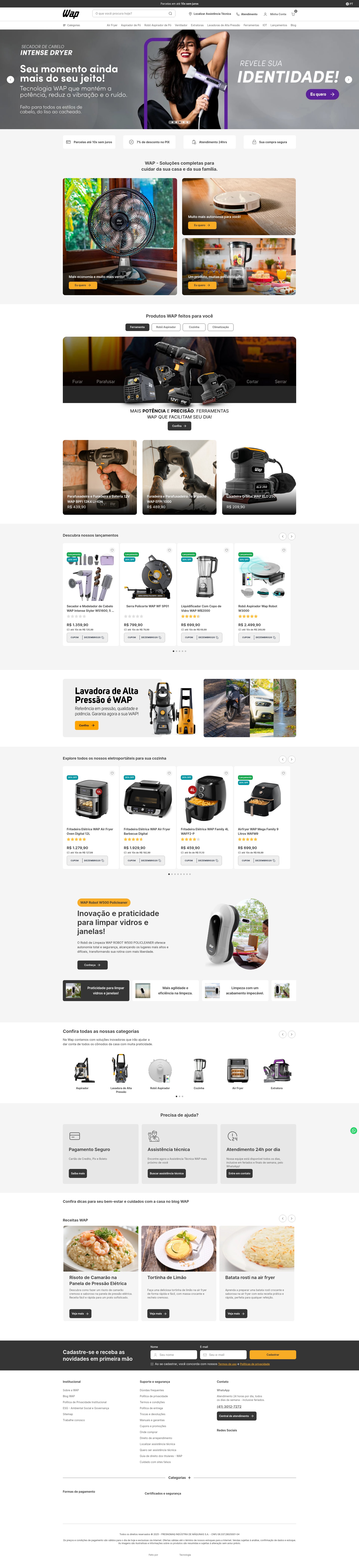 Screenshot of wap.ind.br