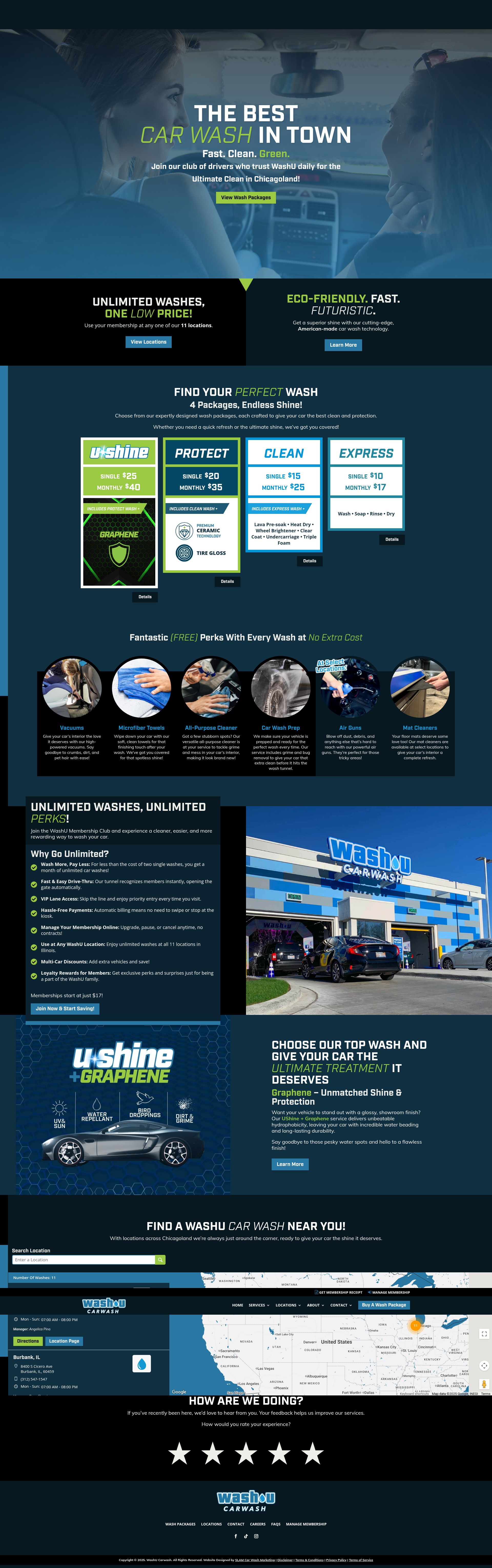 Screenshot of washucarwash.com