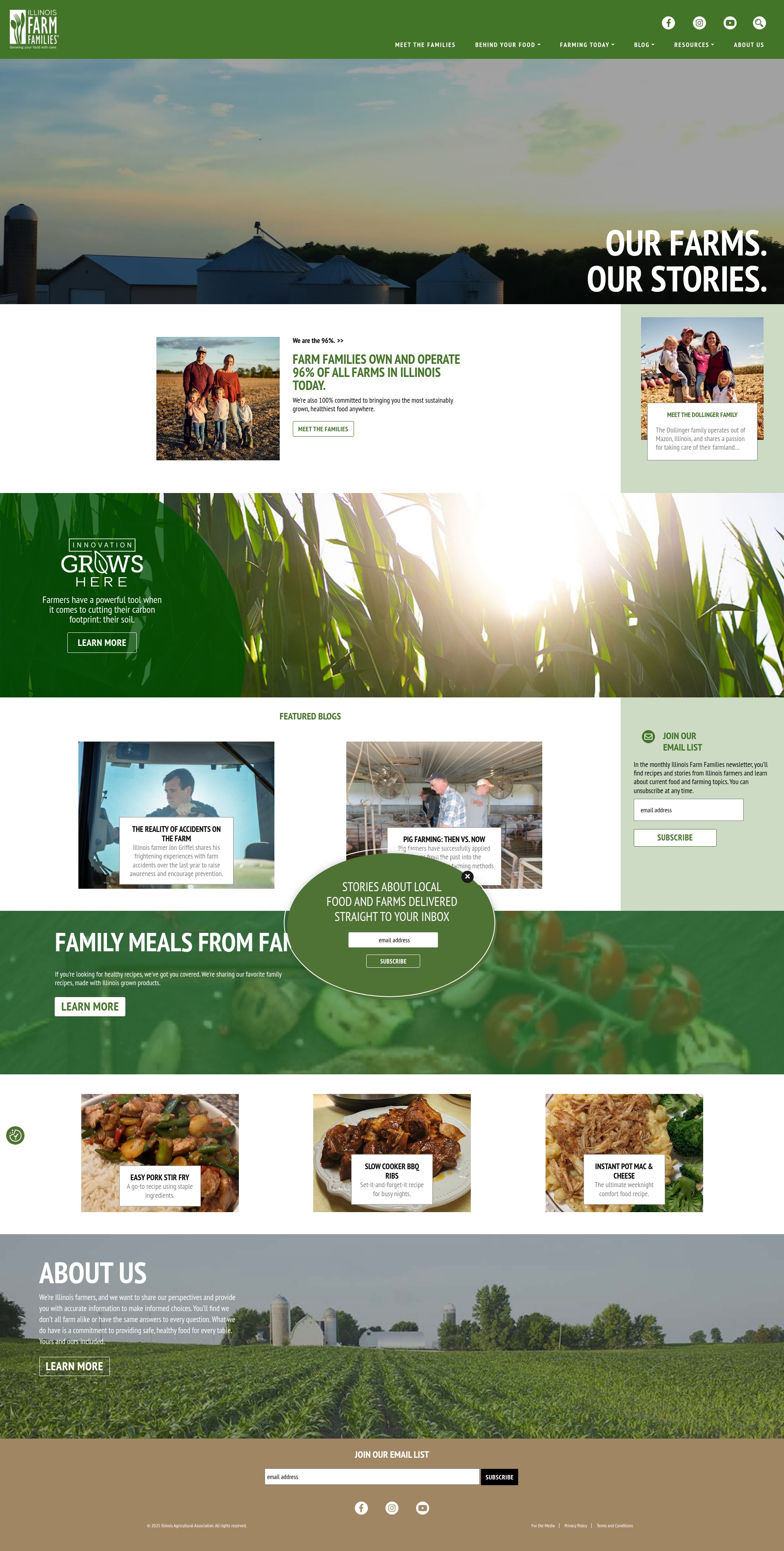 Screenshot of watchusgrow.org