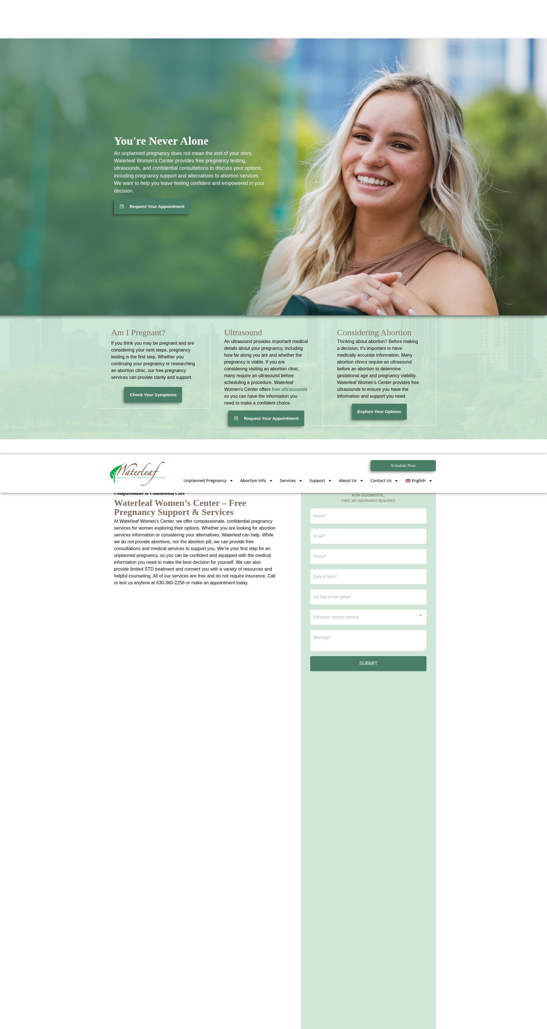 Screenshot of waterleafwc.org