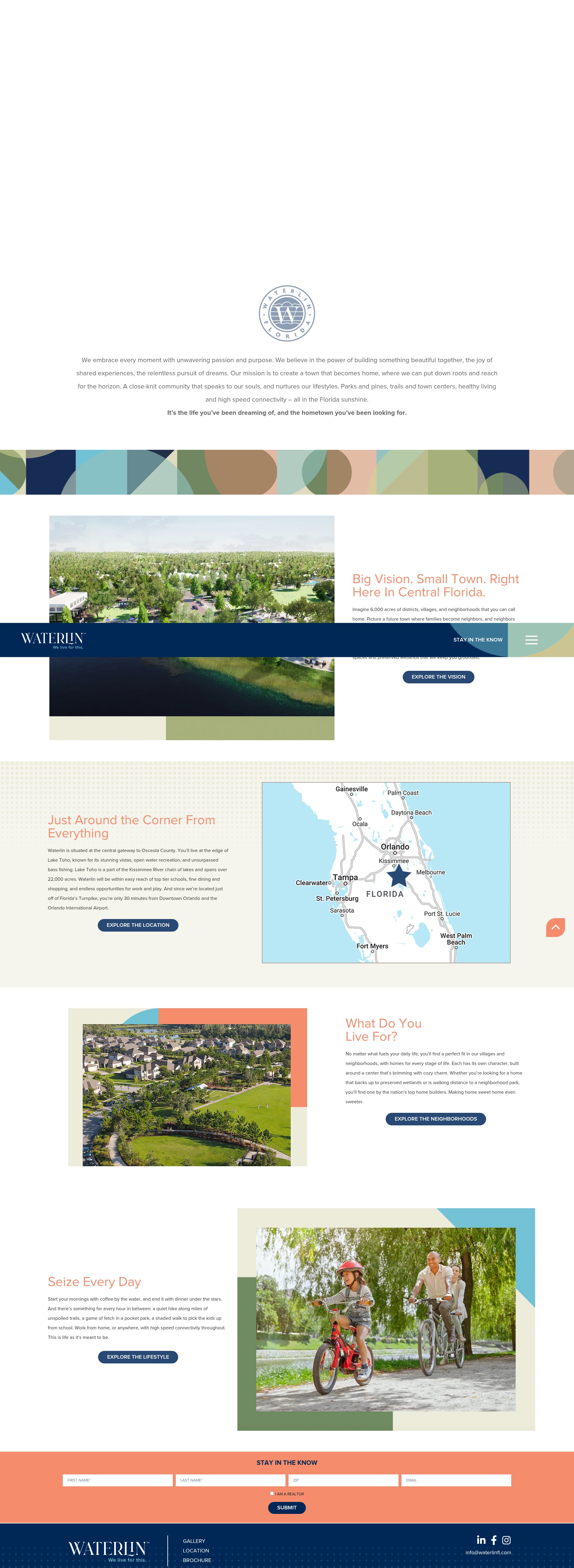 Screenshot of waterlinfl.com