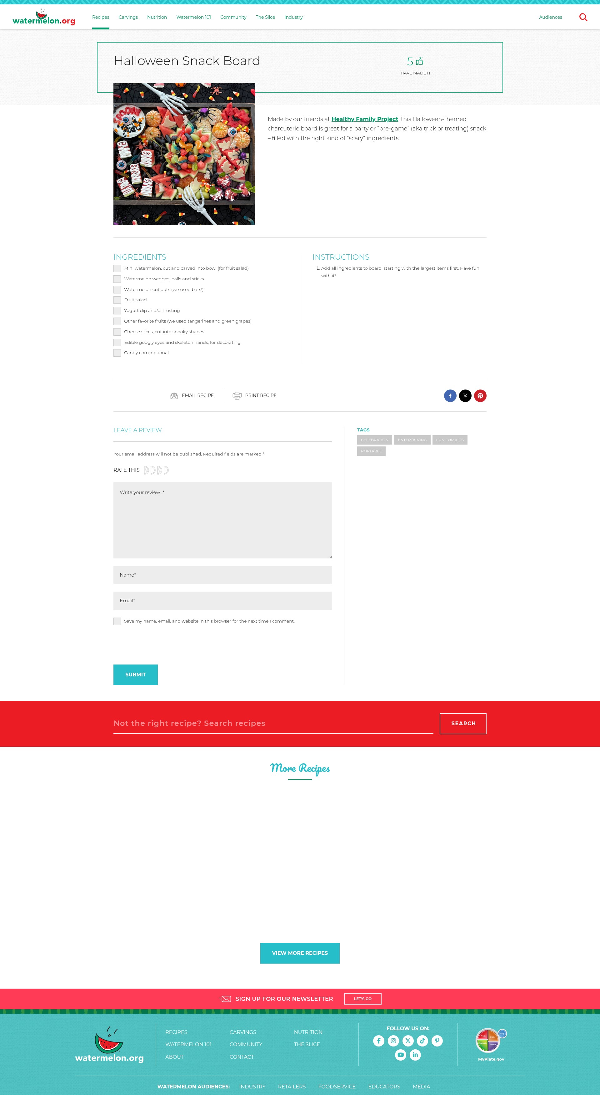 Screenshot of watermelon.org