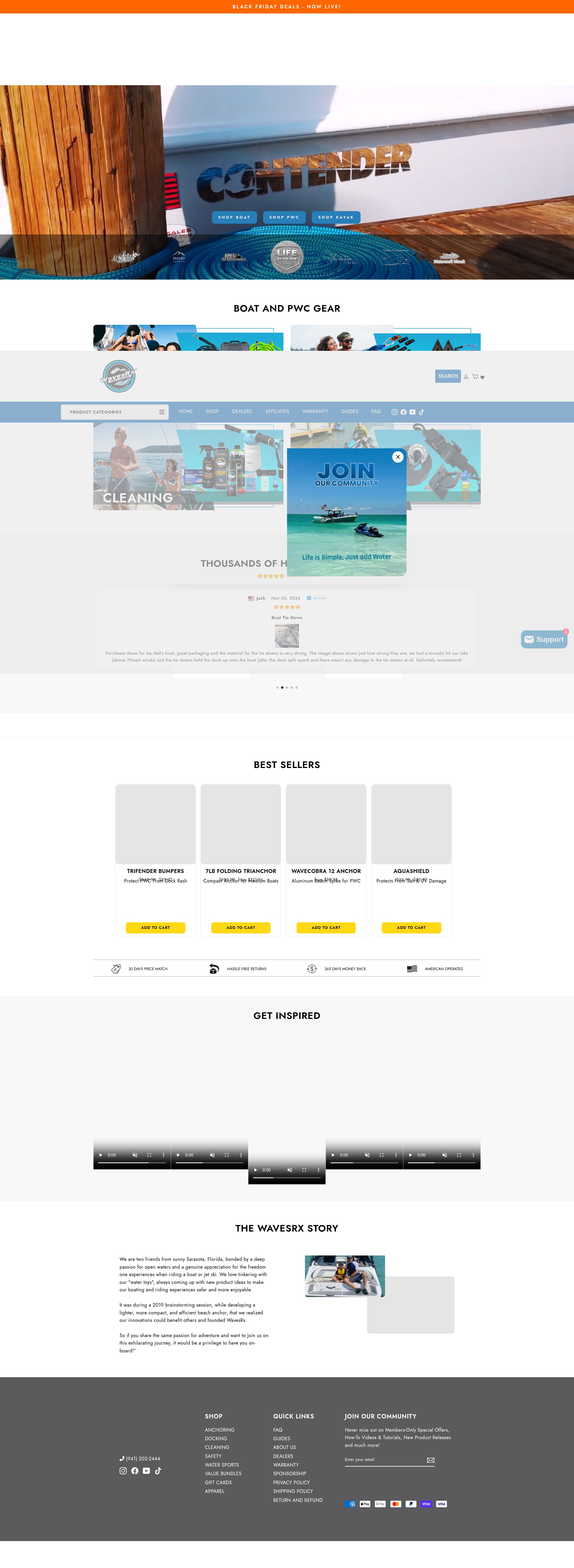 Screenshot of wavesrx.com