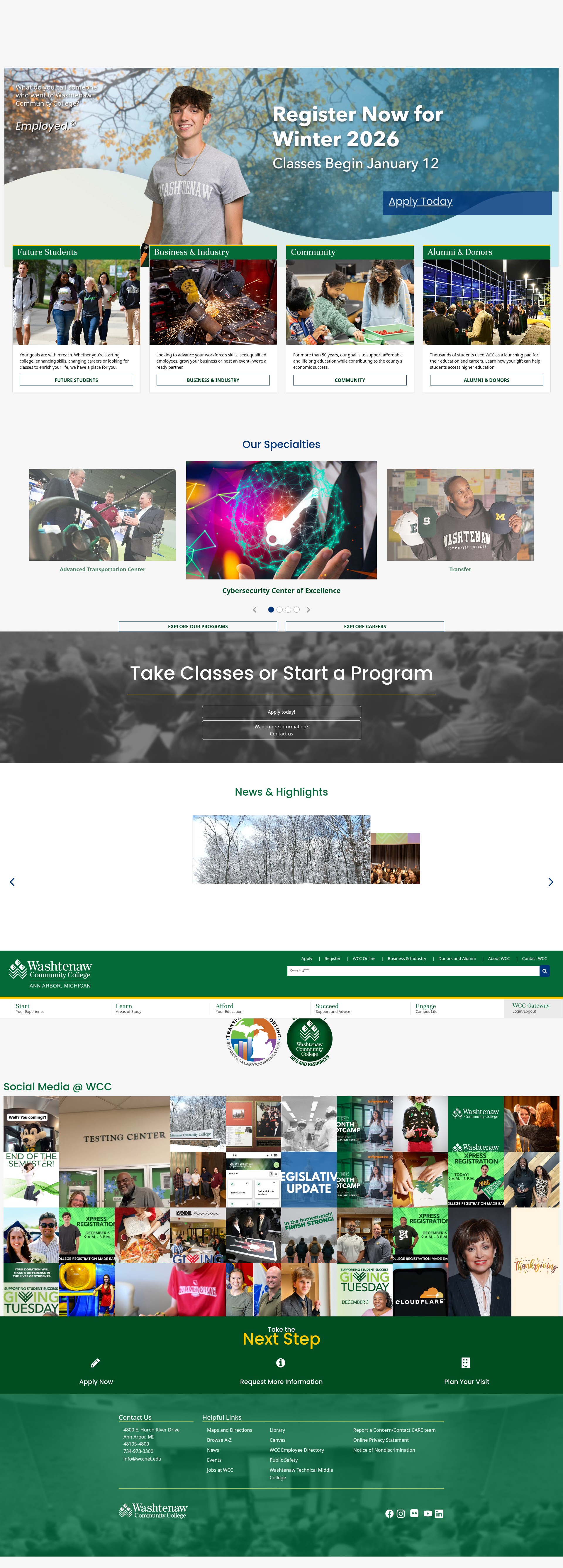 Screenshot of wccnet.edu