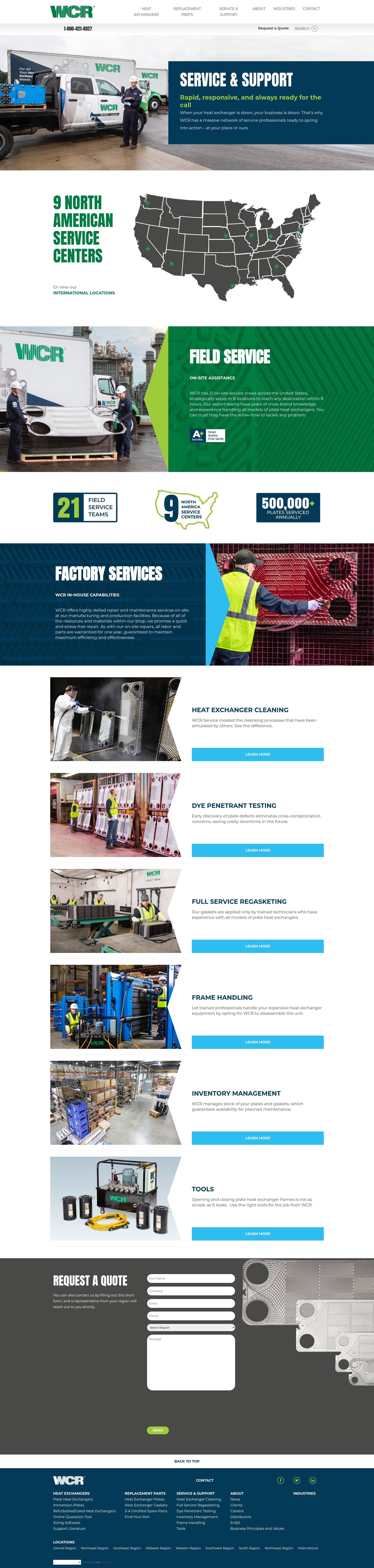 Screenshot of wcrhx.com