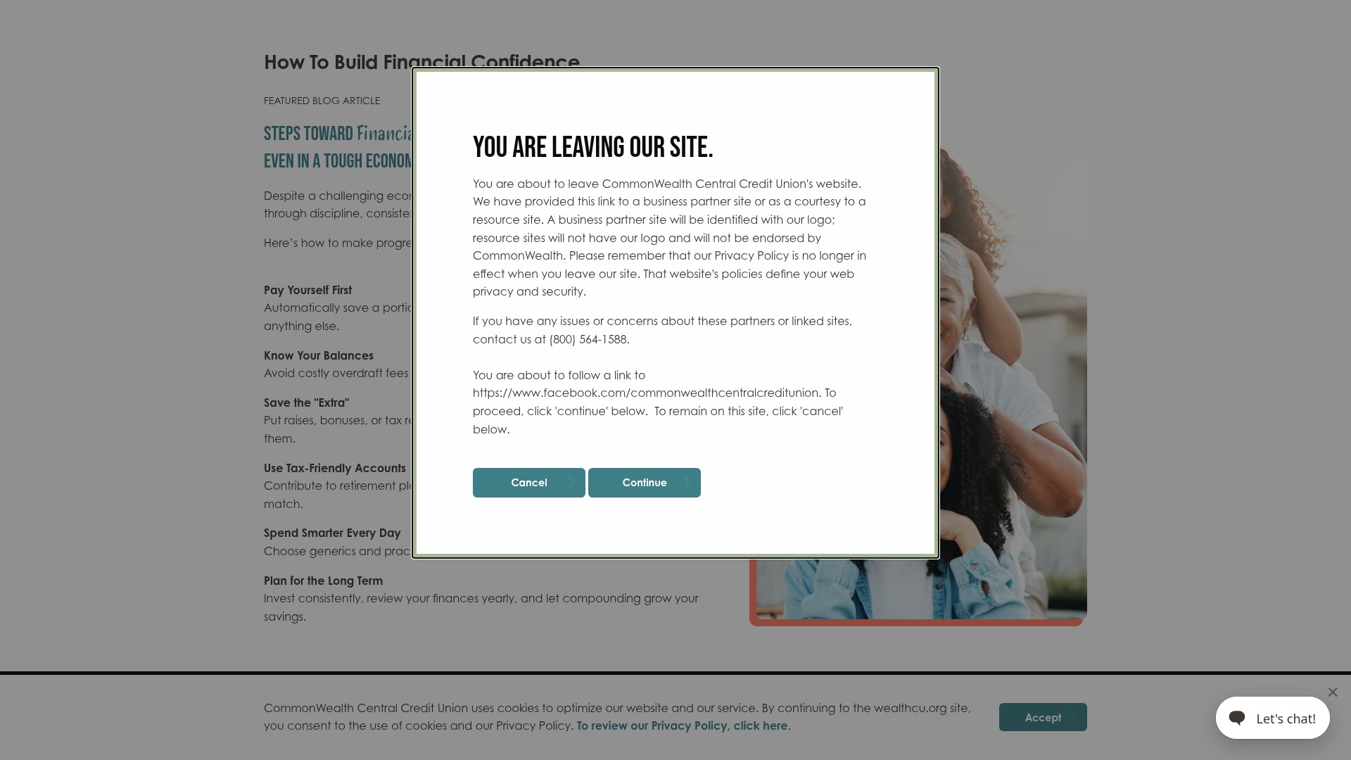 Screenshot of wealthcu.org