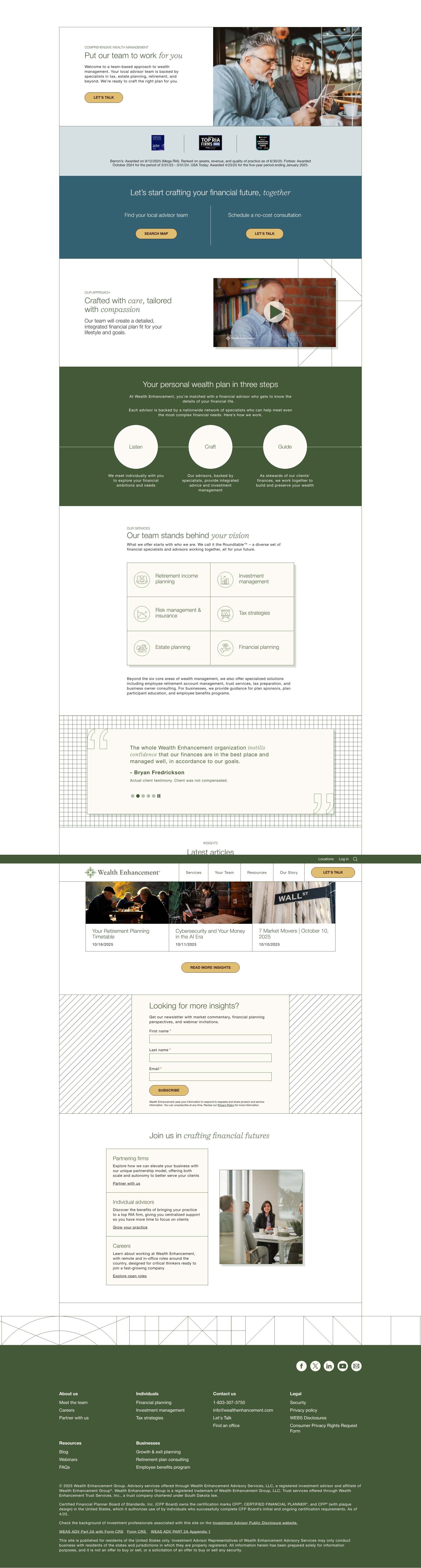 Screenshot of wealthenhancement.com