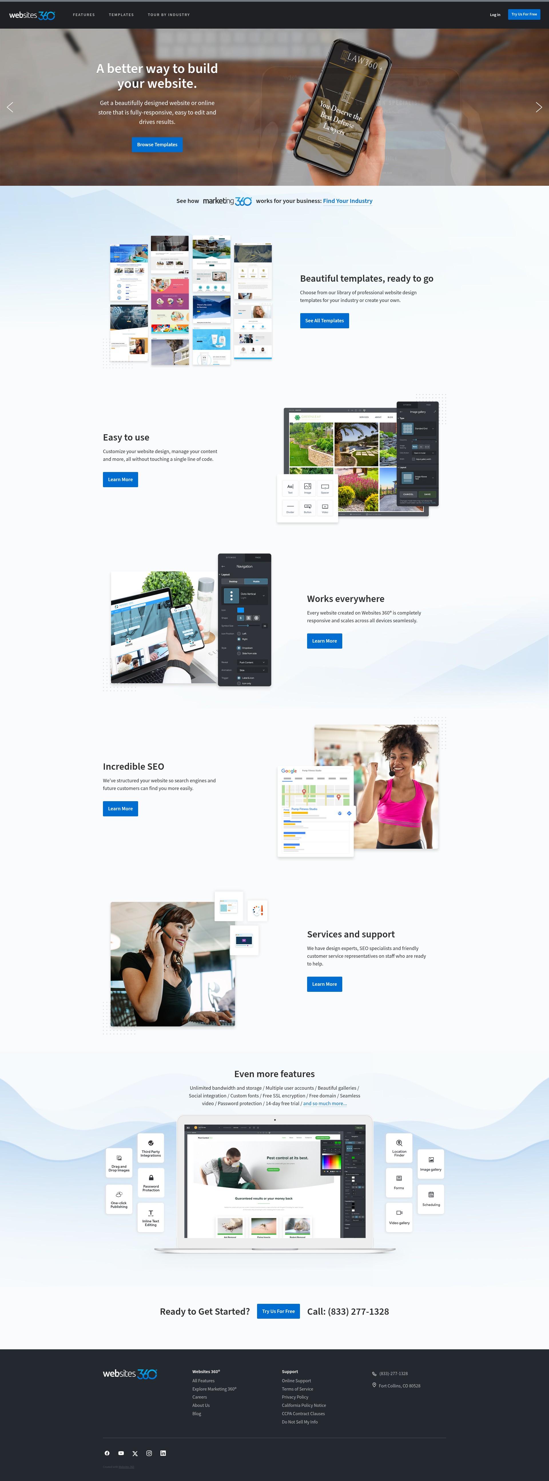 Screenshot of websites360.com