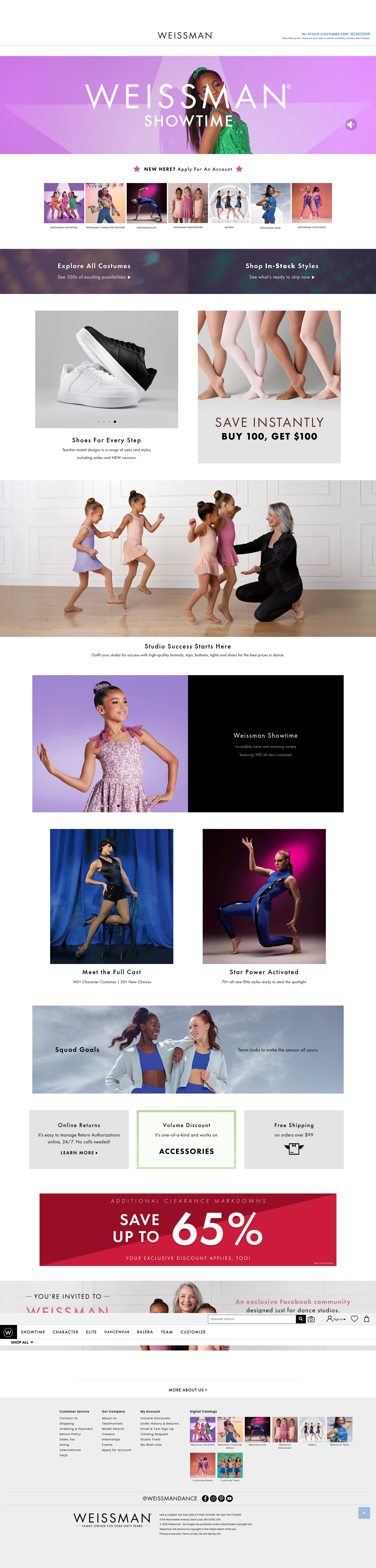 Screenshot of weissmans.com