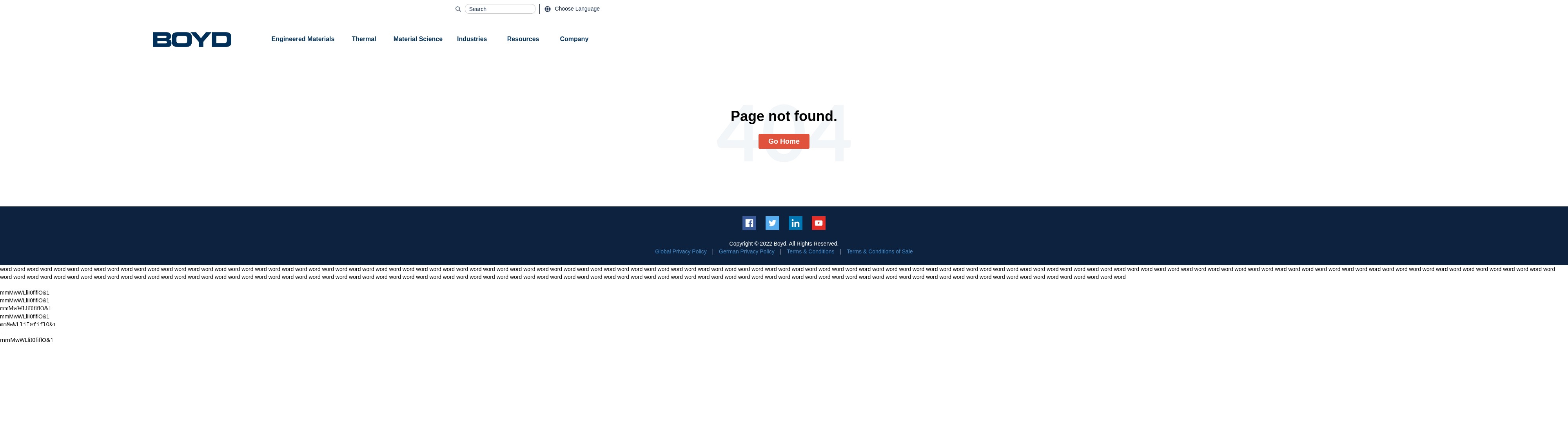 Screenshot of welcome.boydcorp.com