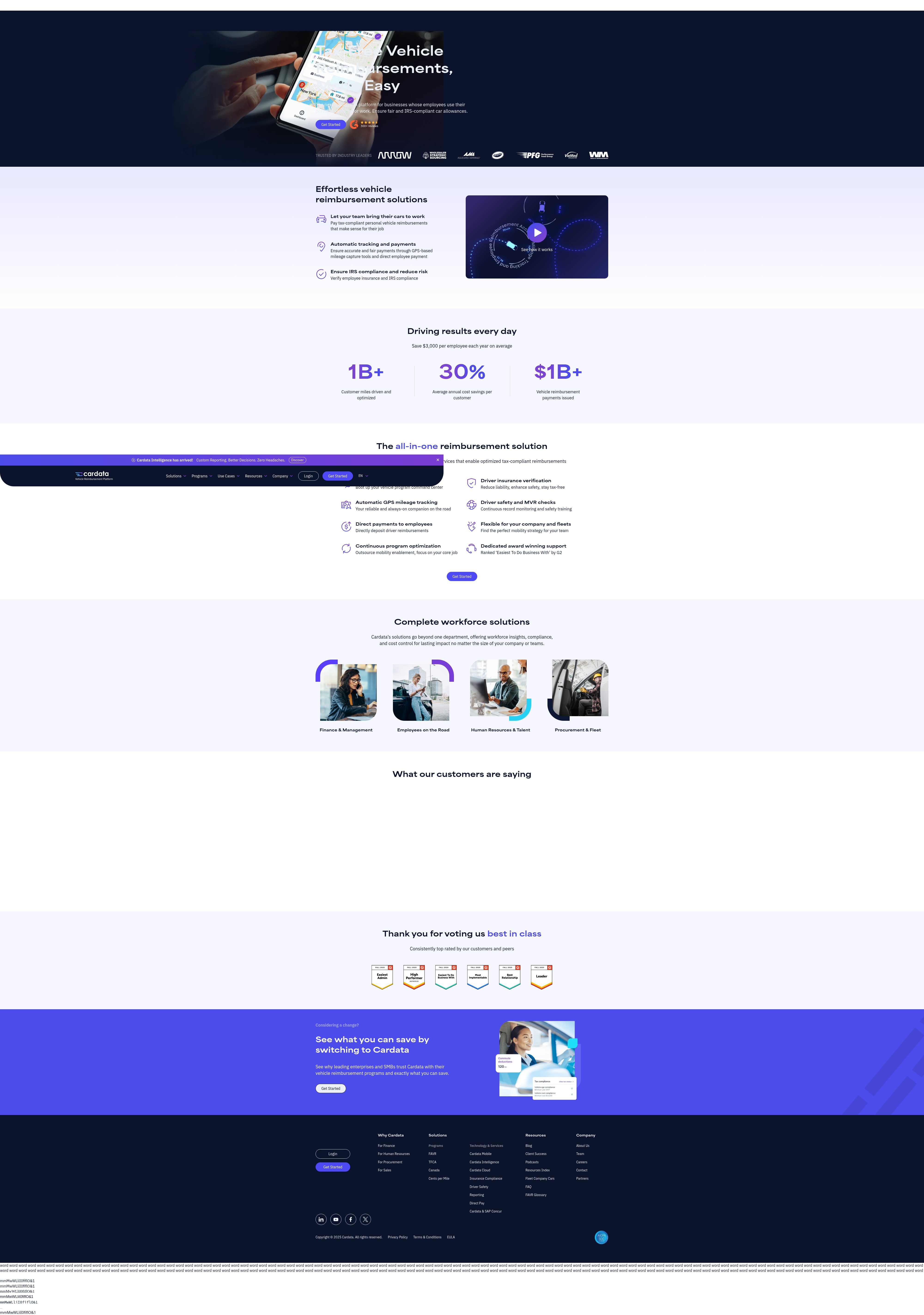 Screenshot of welcome.cardata.co