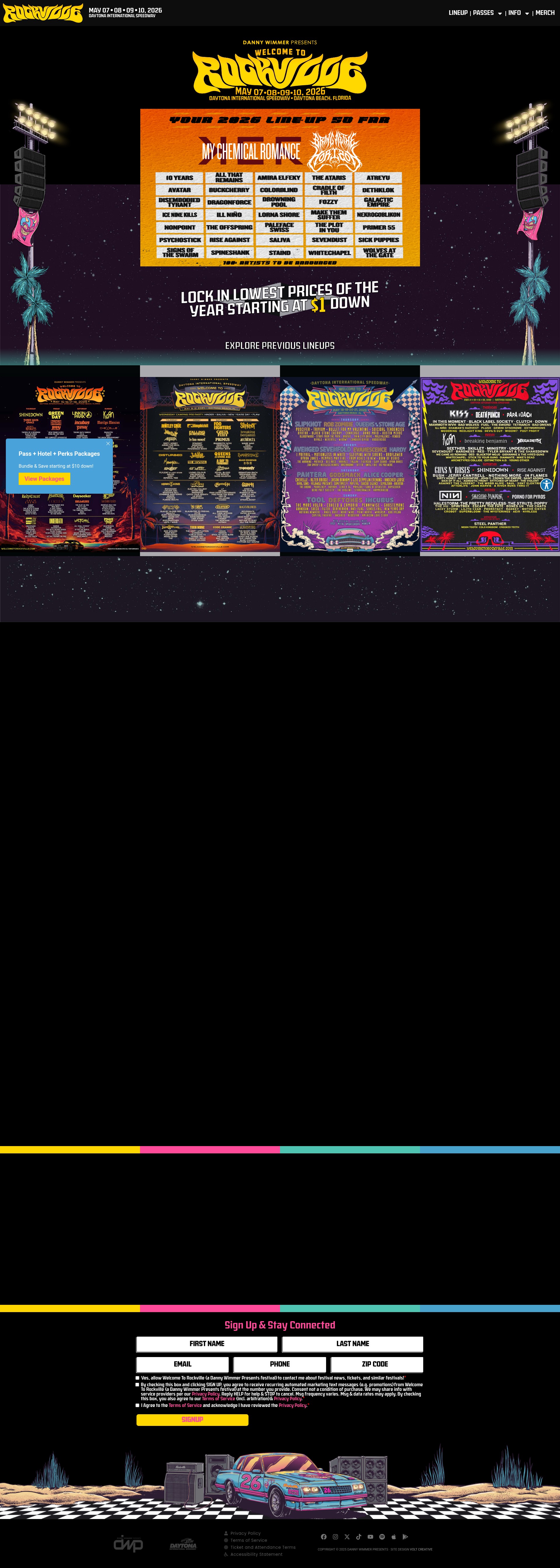 Screenshot of welcometorockville.com