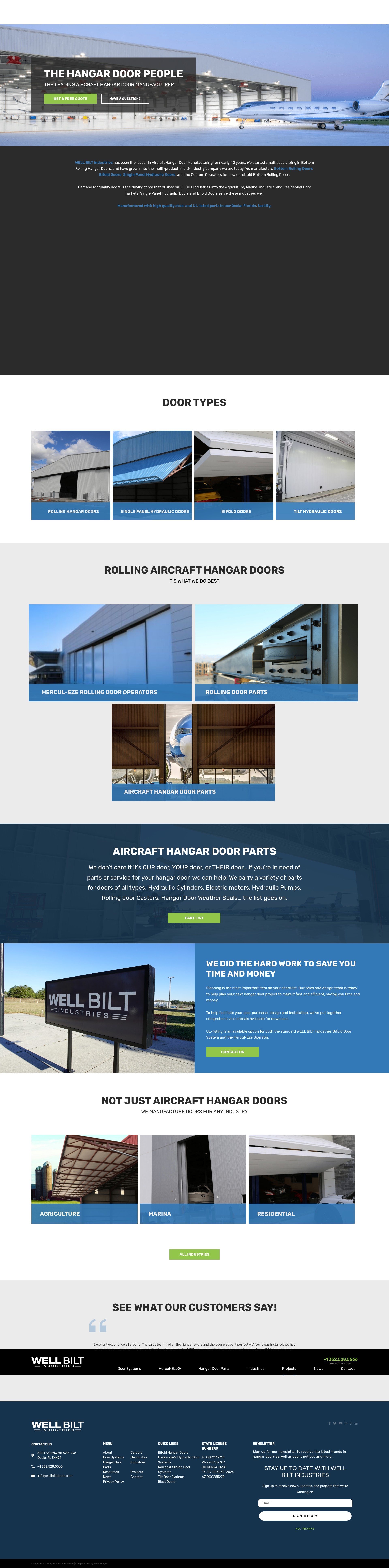 Screenshot of wellbiltdoors.com