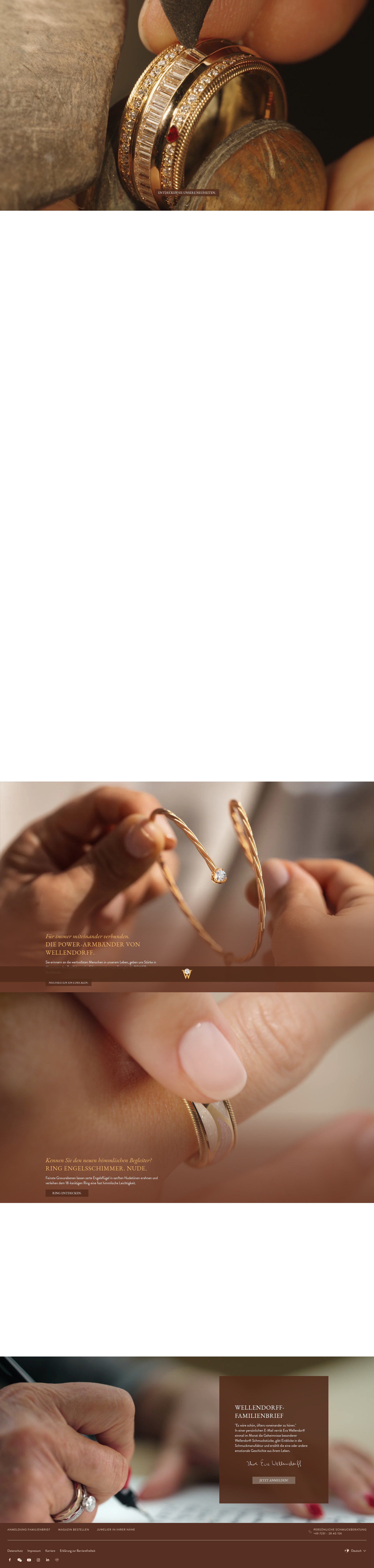 Screenshot of wellendorff.com