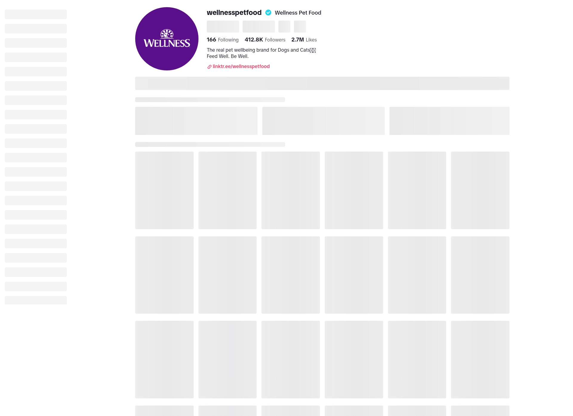Screenshot of wellnesspet.com