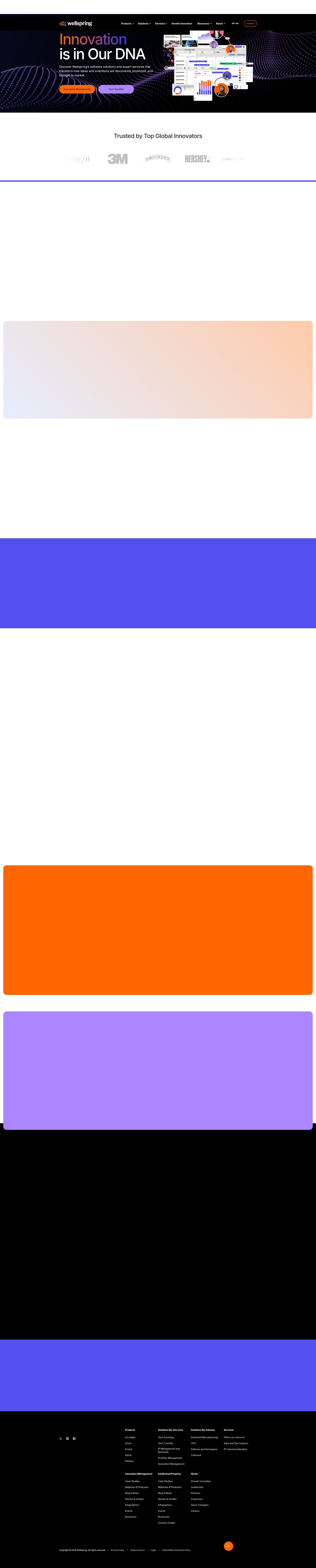 Screenshot of wellspring.com