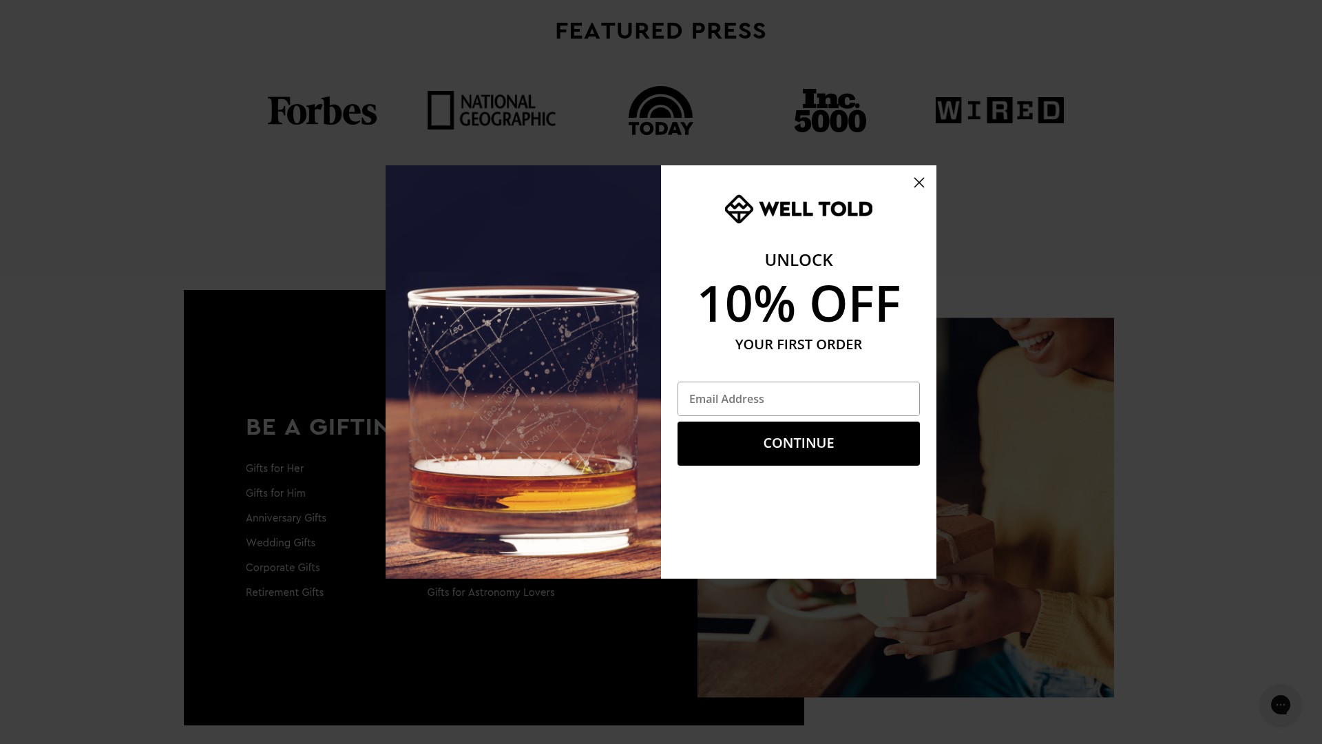 Screenshot of welltolddesign.com