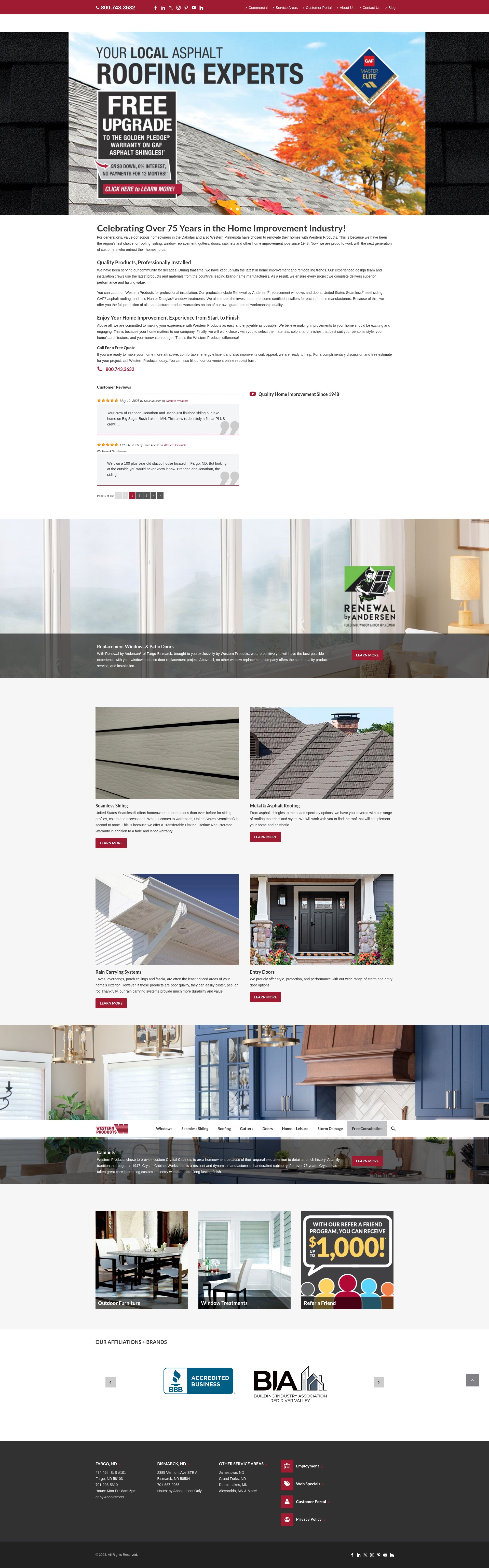 Screenshot of westernproducts.com