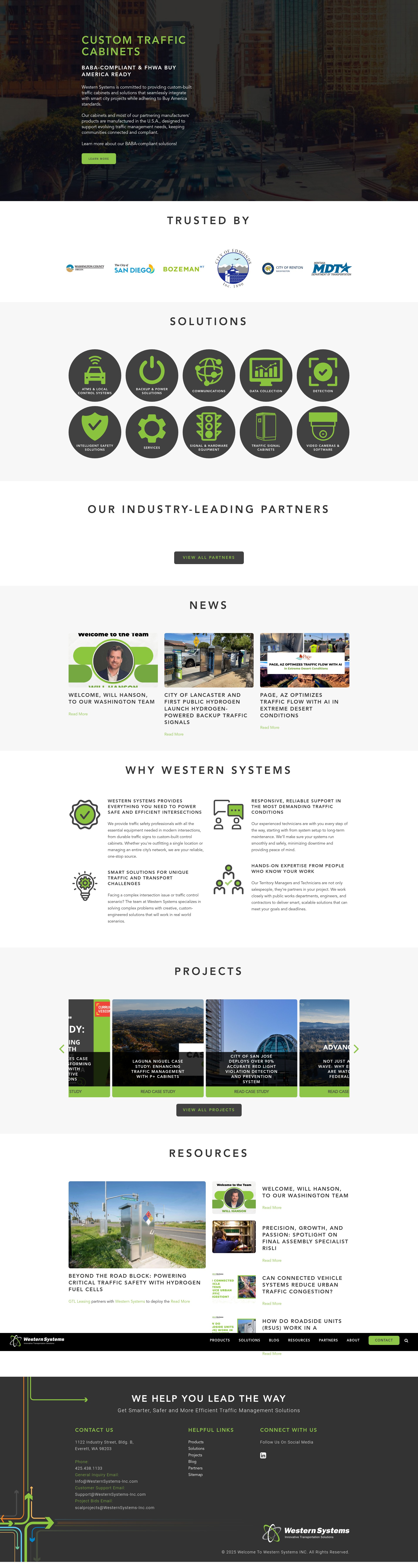Screenshot of westernsystems-inc.com