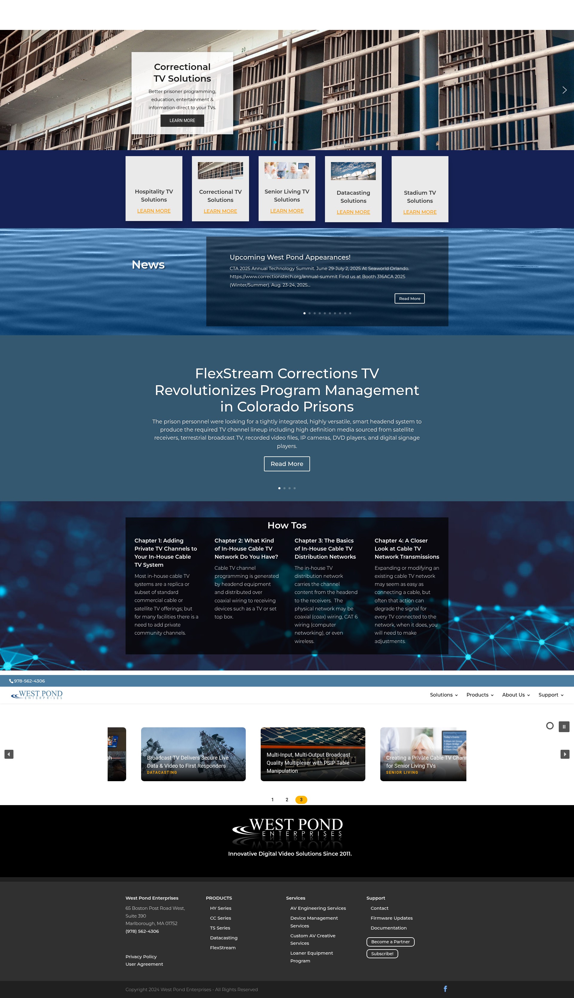 Screenshot of westpond.com